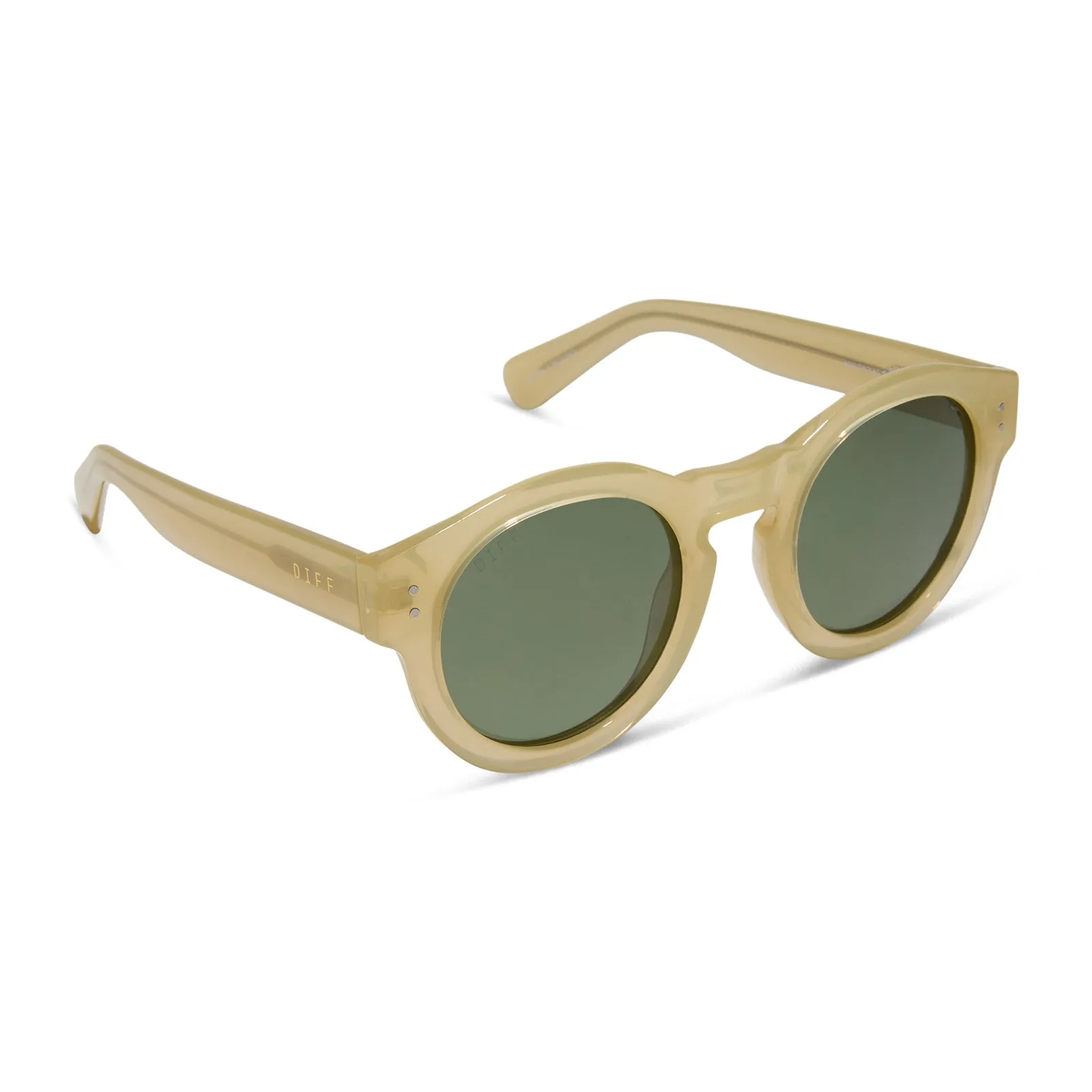 MADISON MEALY - NORA   NEUTRAL CRYSTAL   G15   POLARIZED SUNGLASSES