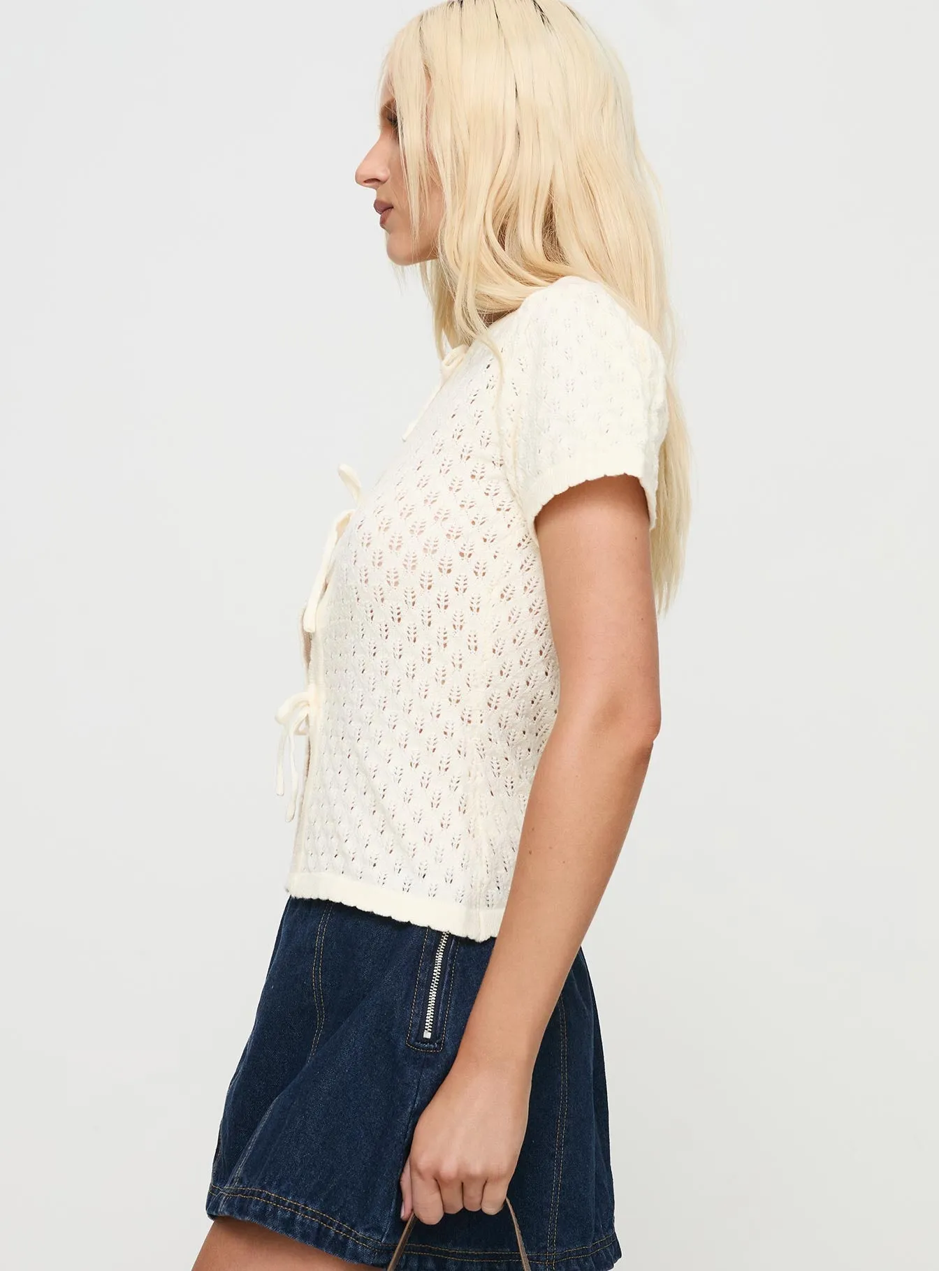 Mari Knit Top Cream