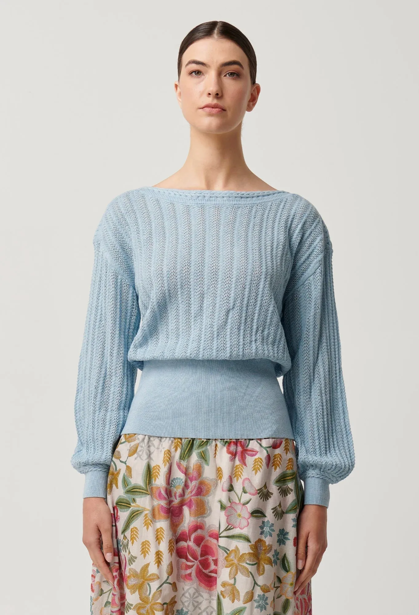 Marley Merino Cotton Knit Top