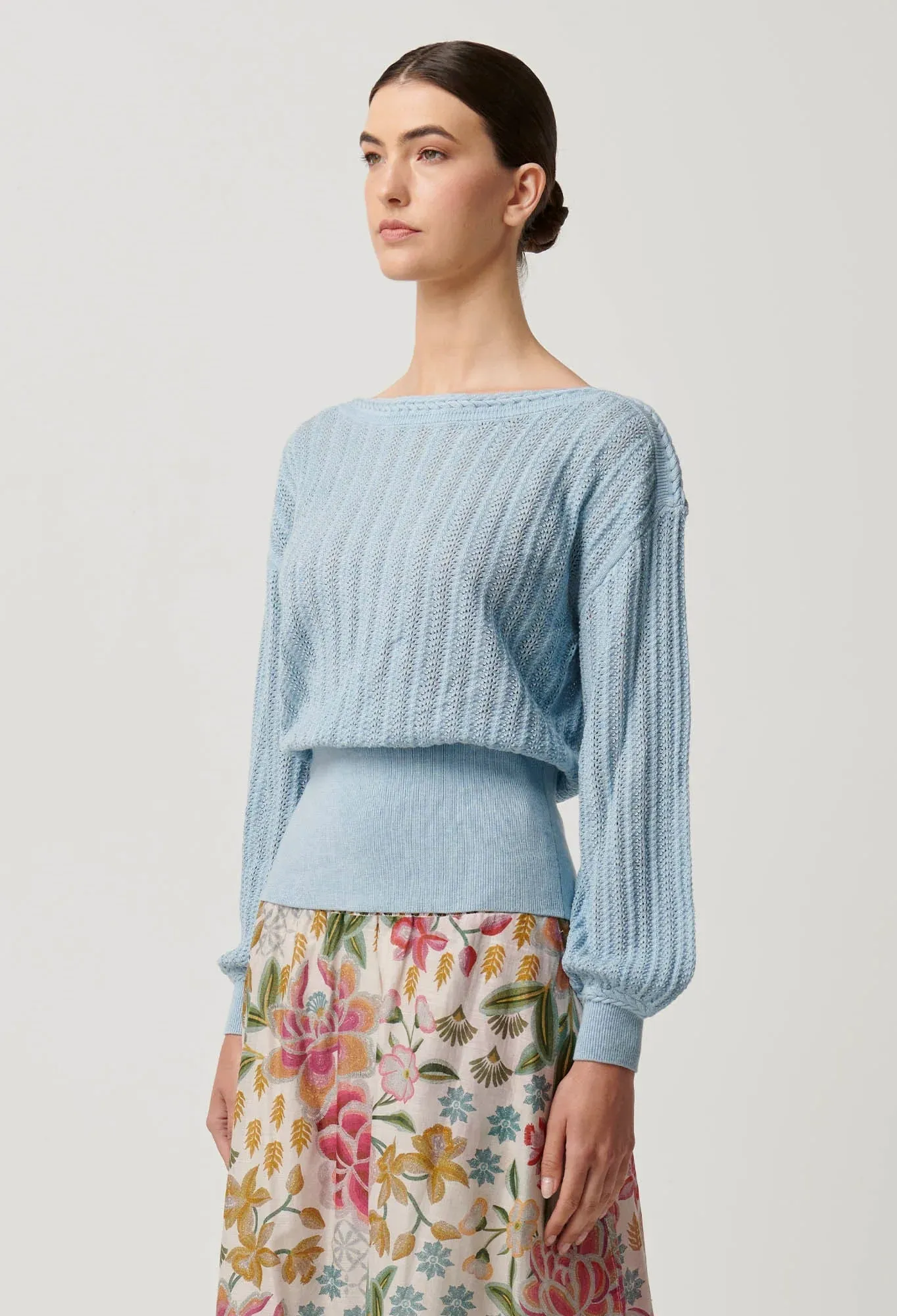 Marley Merino Cotton Knit Top