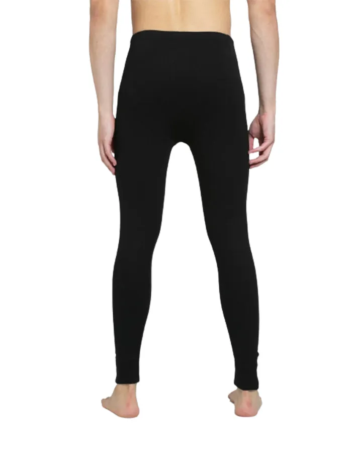 Men's Black Thermal Long John