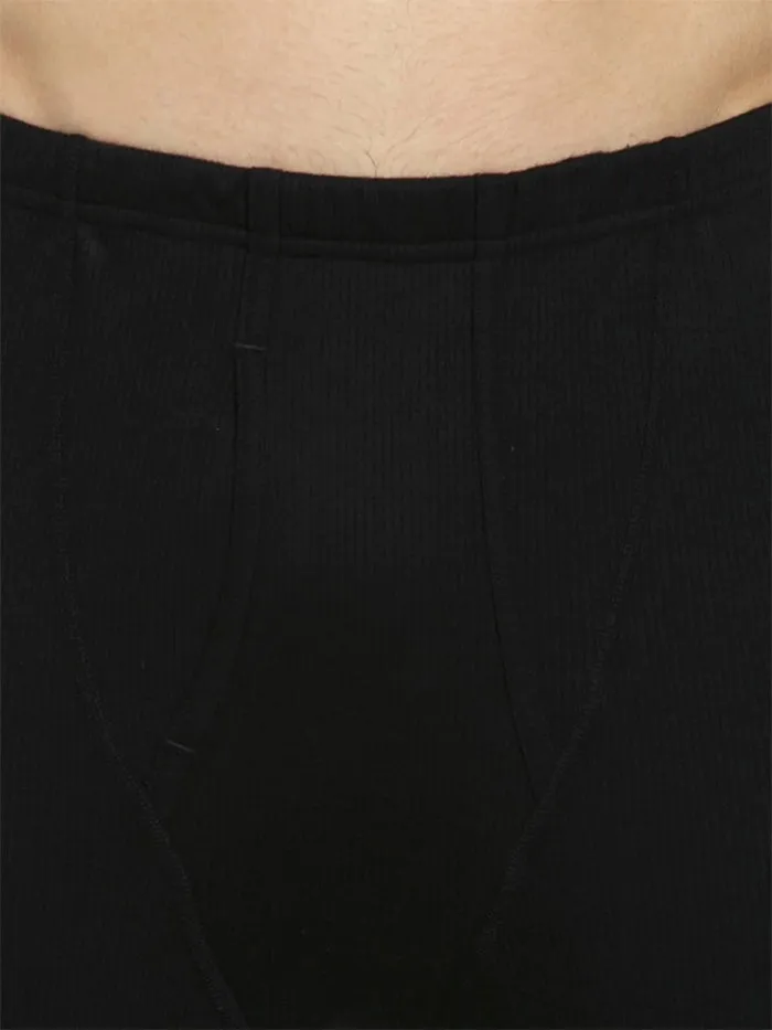 Men's Black Thermal Long John