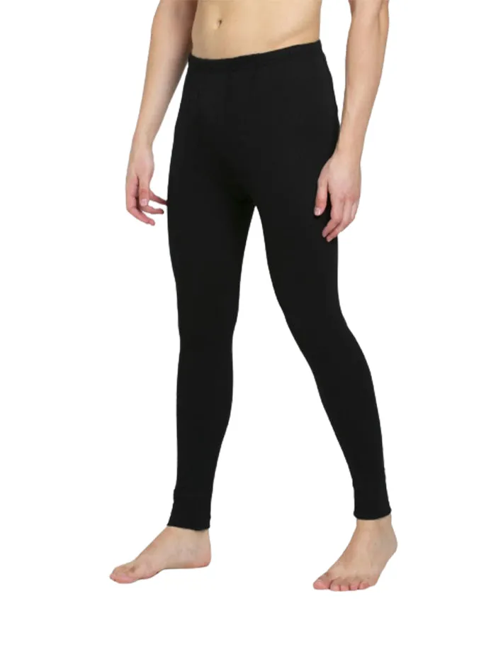 Men's Black Thermal Long John