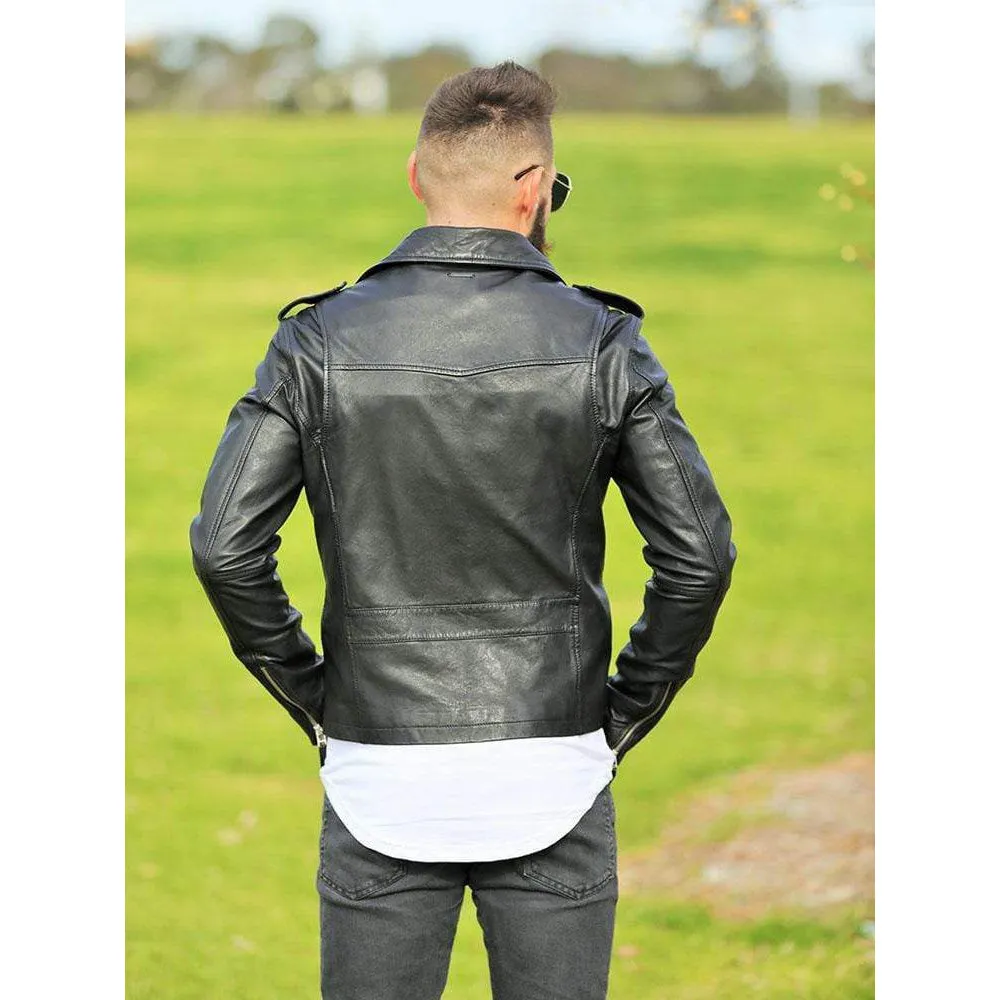 Men's Designer Leather Jacket