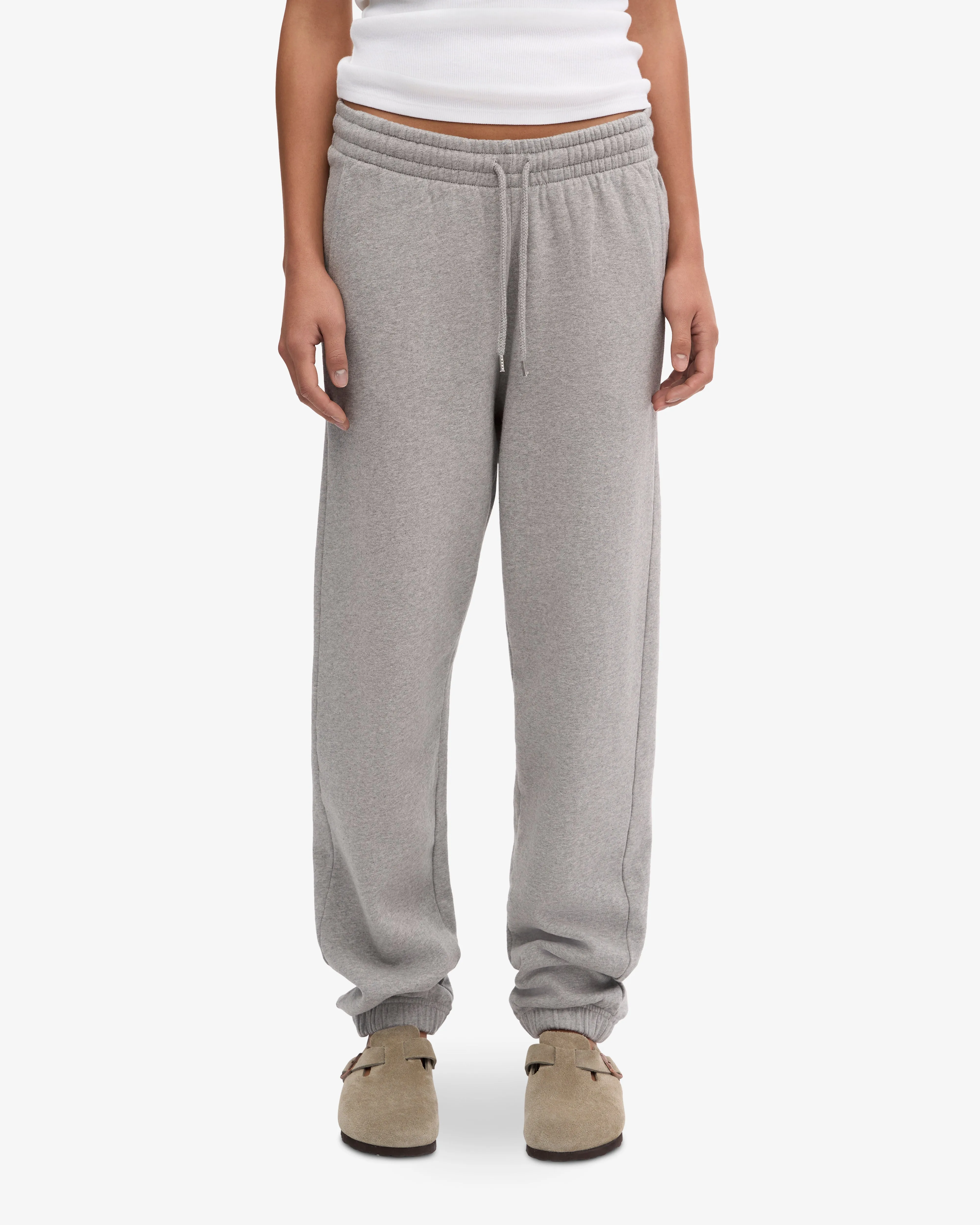 Organic Sweatpants - Heather Grey