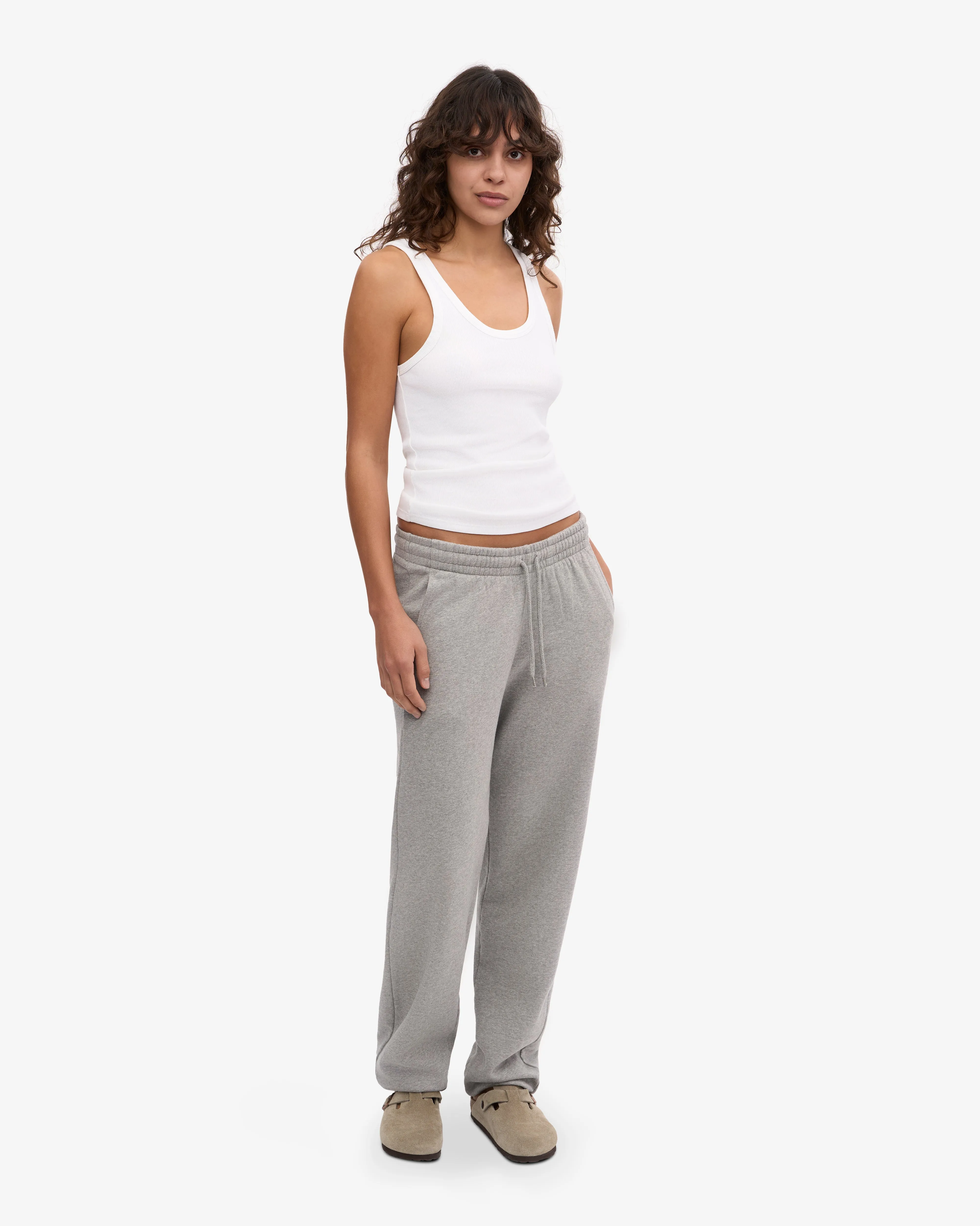 Organic Sweatpants - Heather Grey