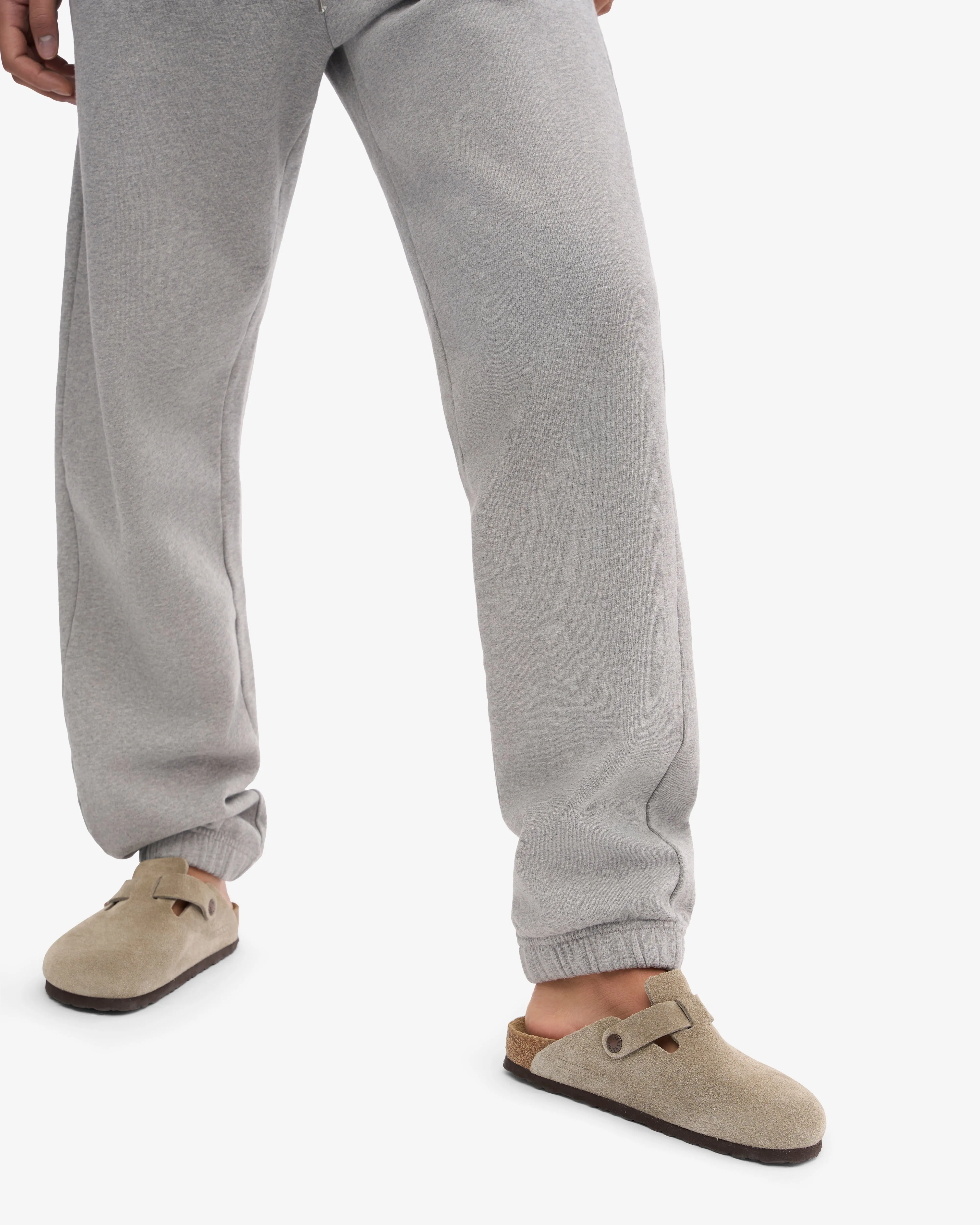 Organic Sweatpants - Heather Grey