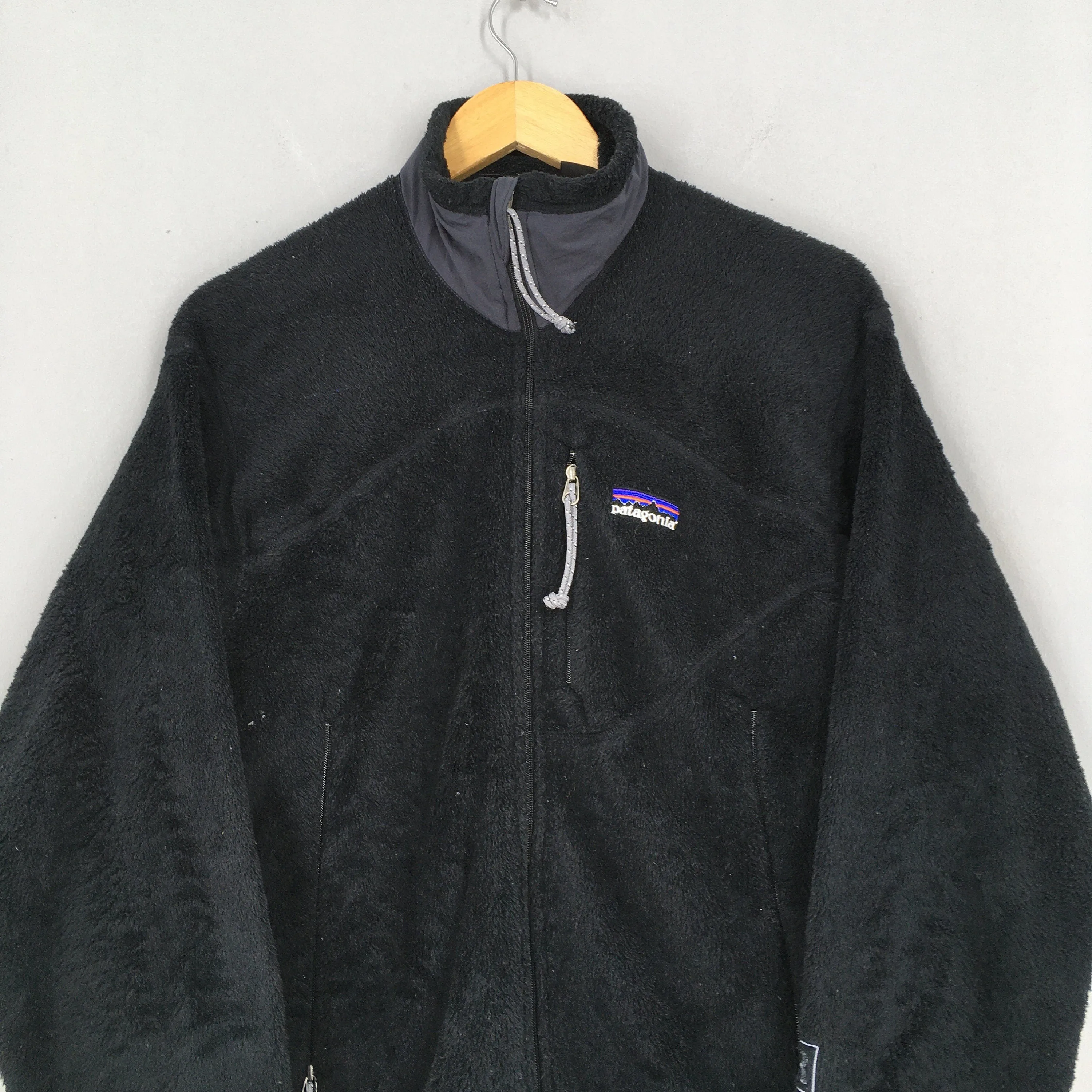 Patagonia Fleece Black Sweater Small