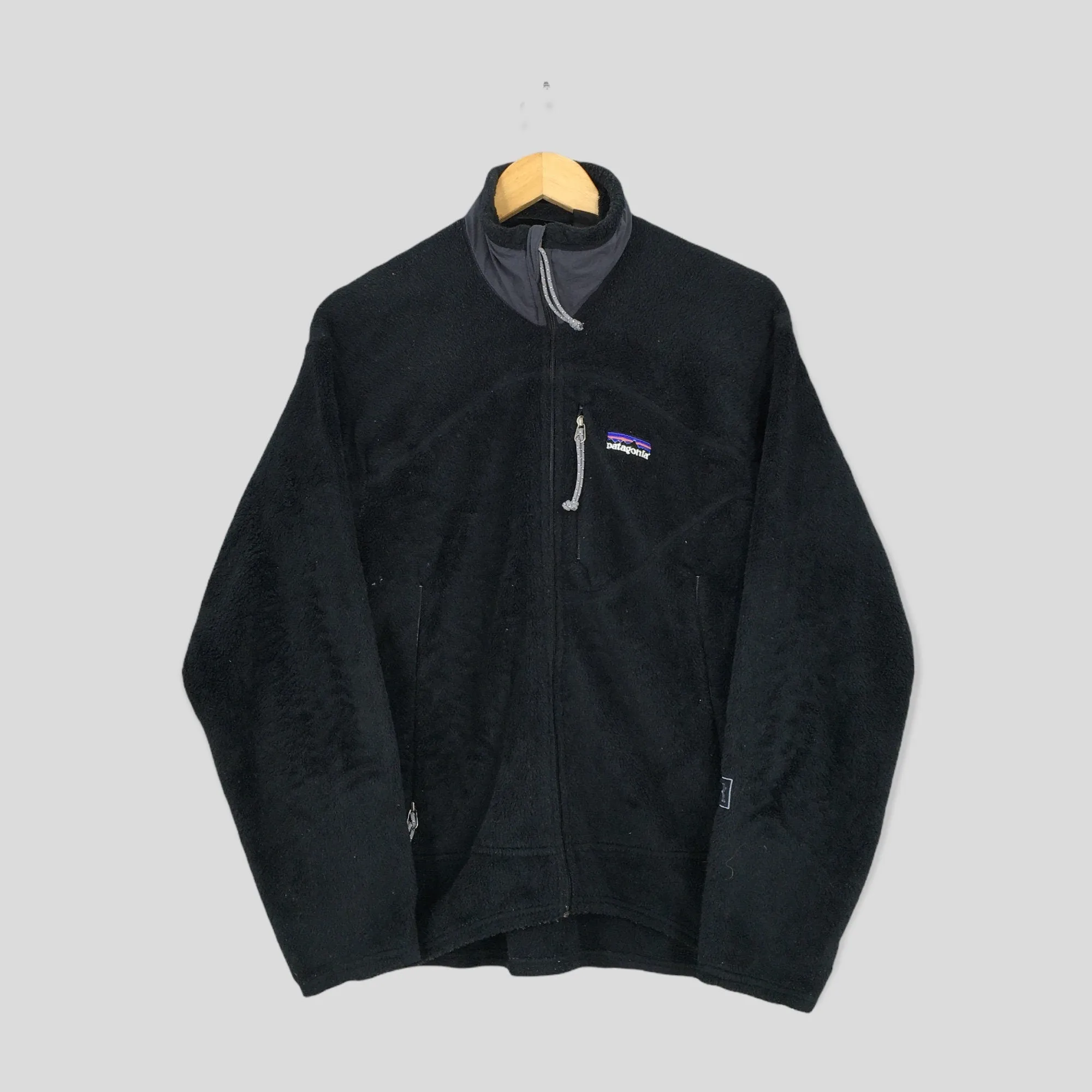 Patagonia Fleece Black Sweater Small