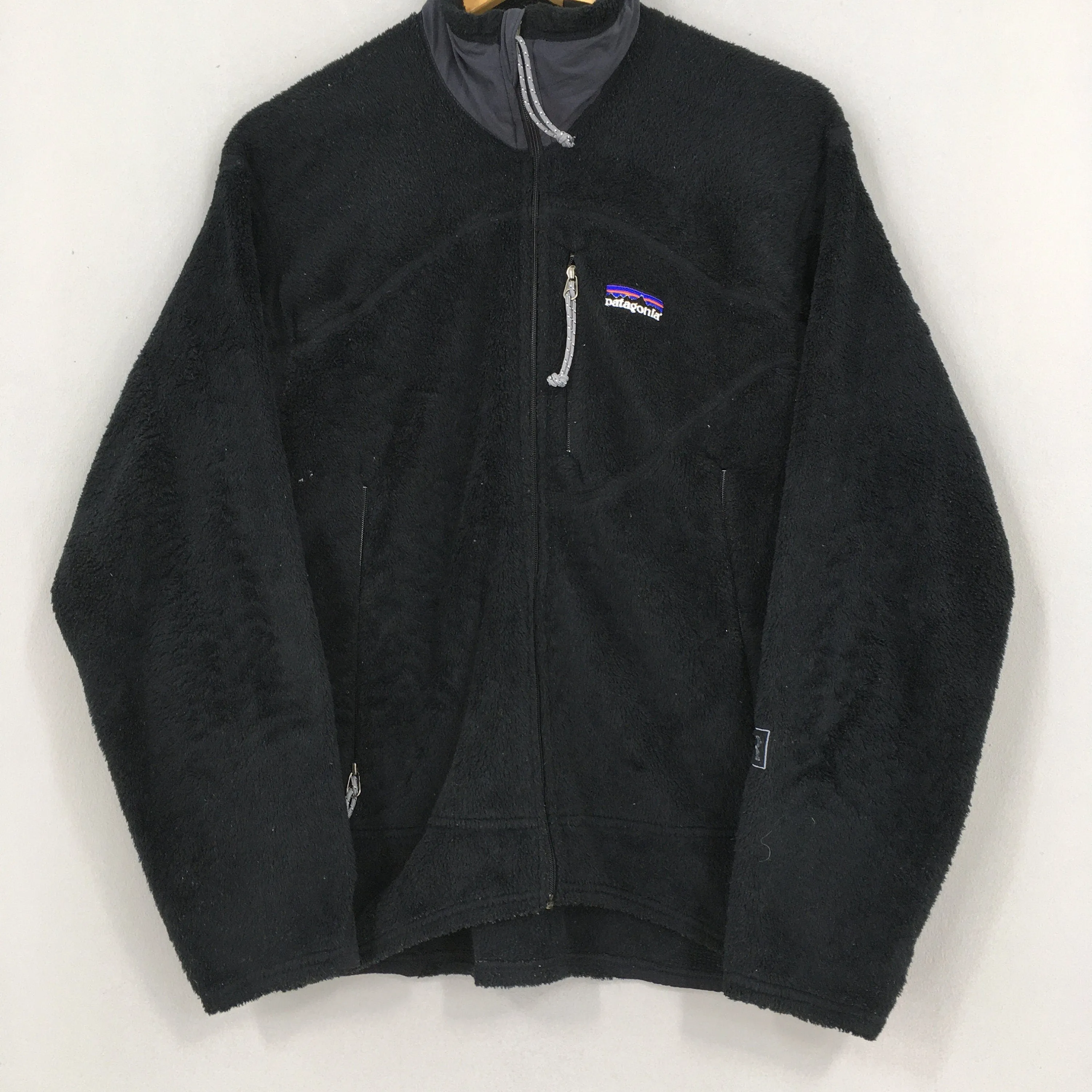 Patagonia Fleece Black Sweater Small