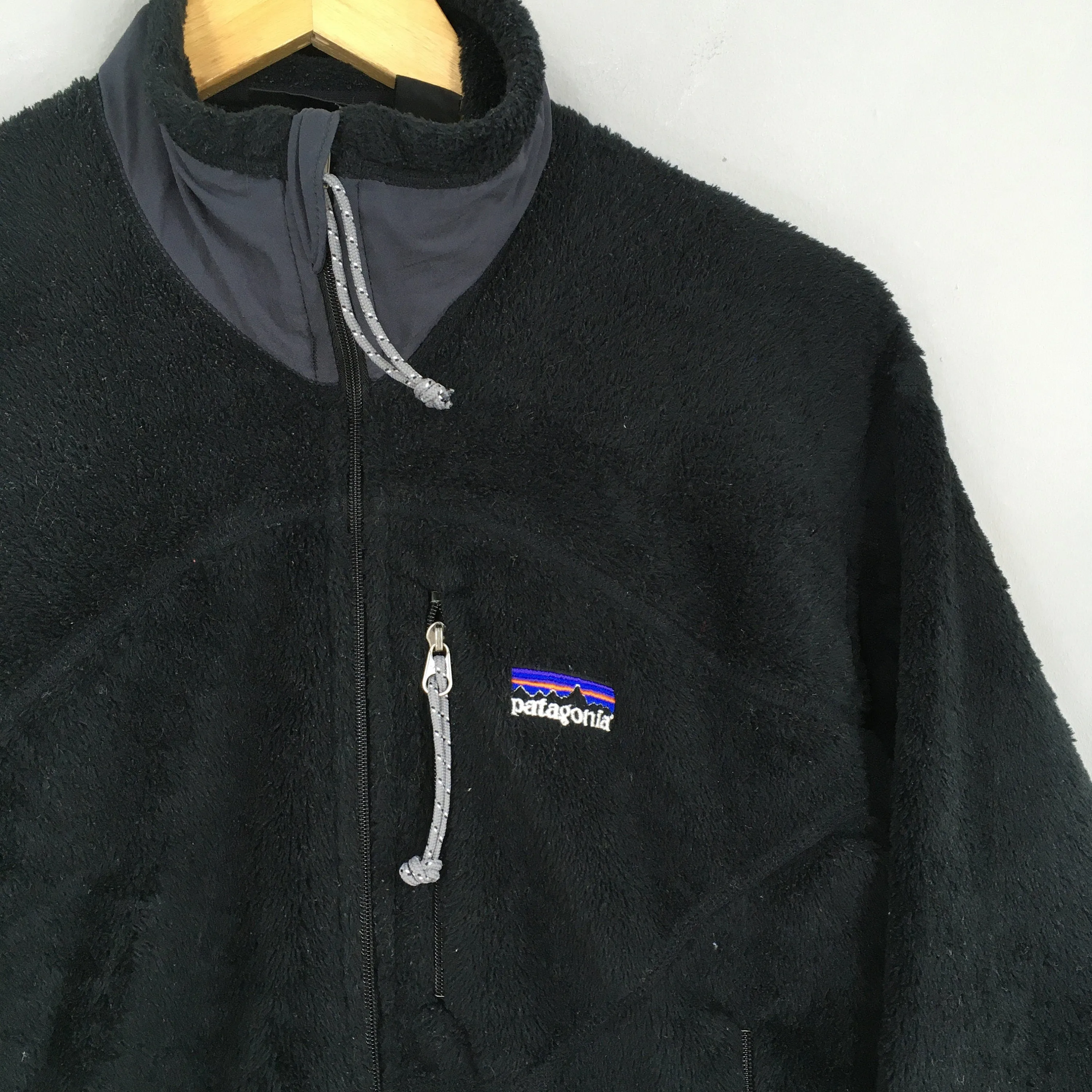 Patagonia Fleece Black Sweater Small