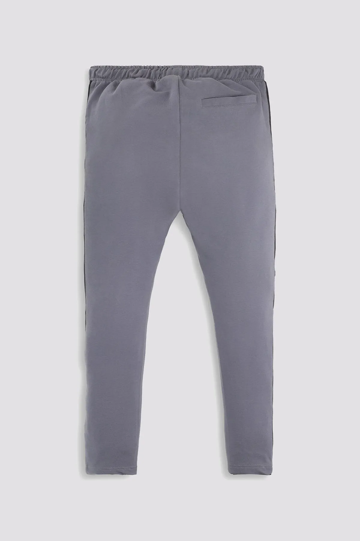 Pewter Grey Panelled Jog Pants (Plus Size) - W23 - MTR091P