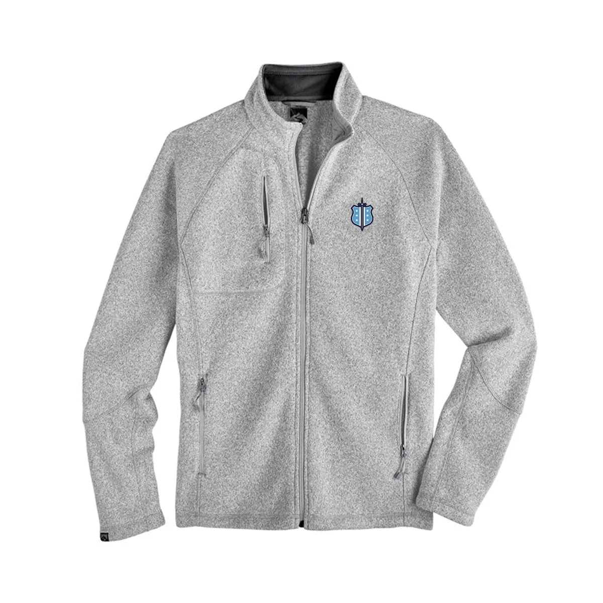 Phi Delt Embroidered Crest Full Zip