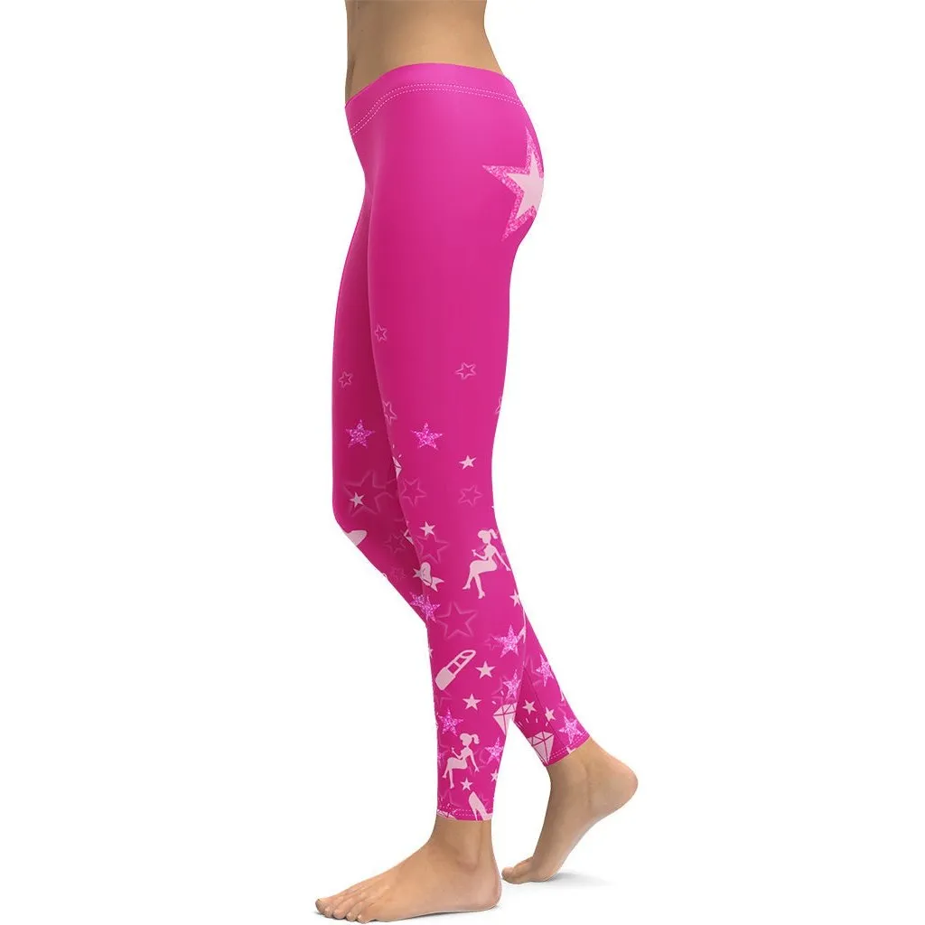 Pink Doll Leggings