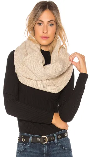 Plush Chunky Knit Neckwarmer Mink