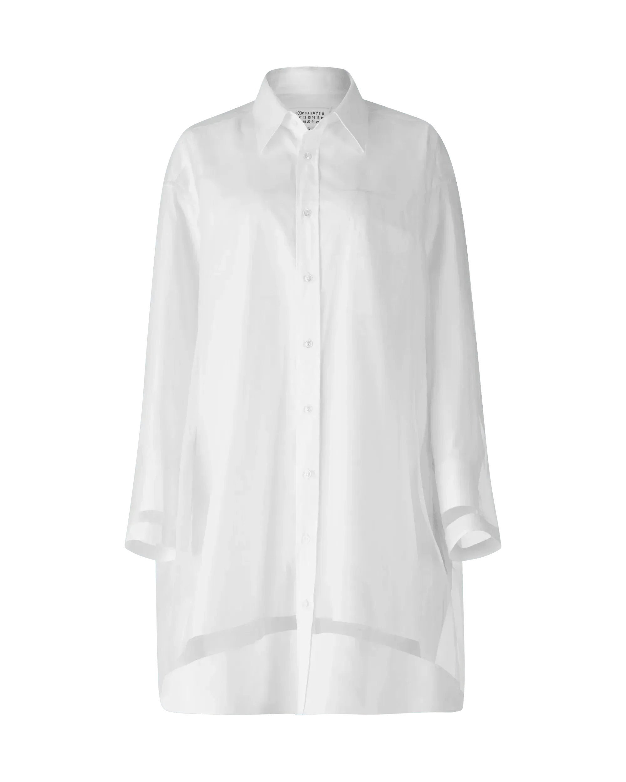 Poplin Long Sleeve Shirt Dress