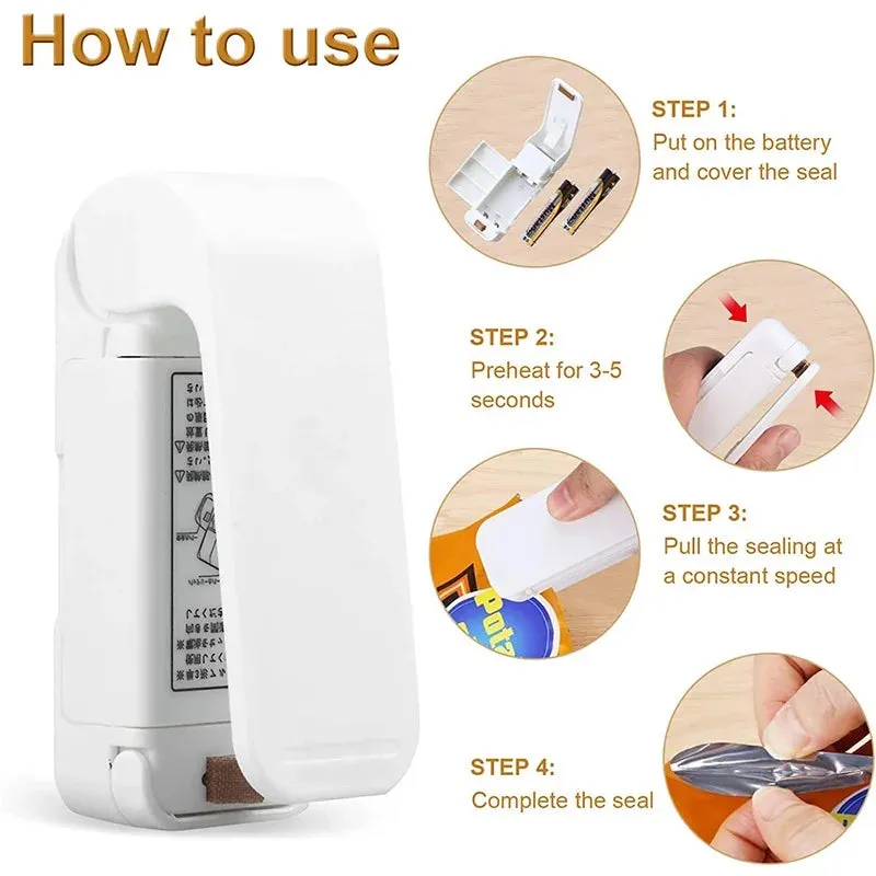 Portable Vacuum Bag Sealer