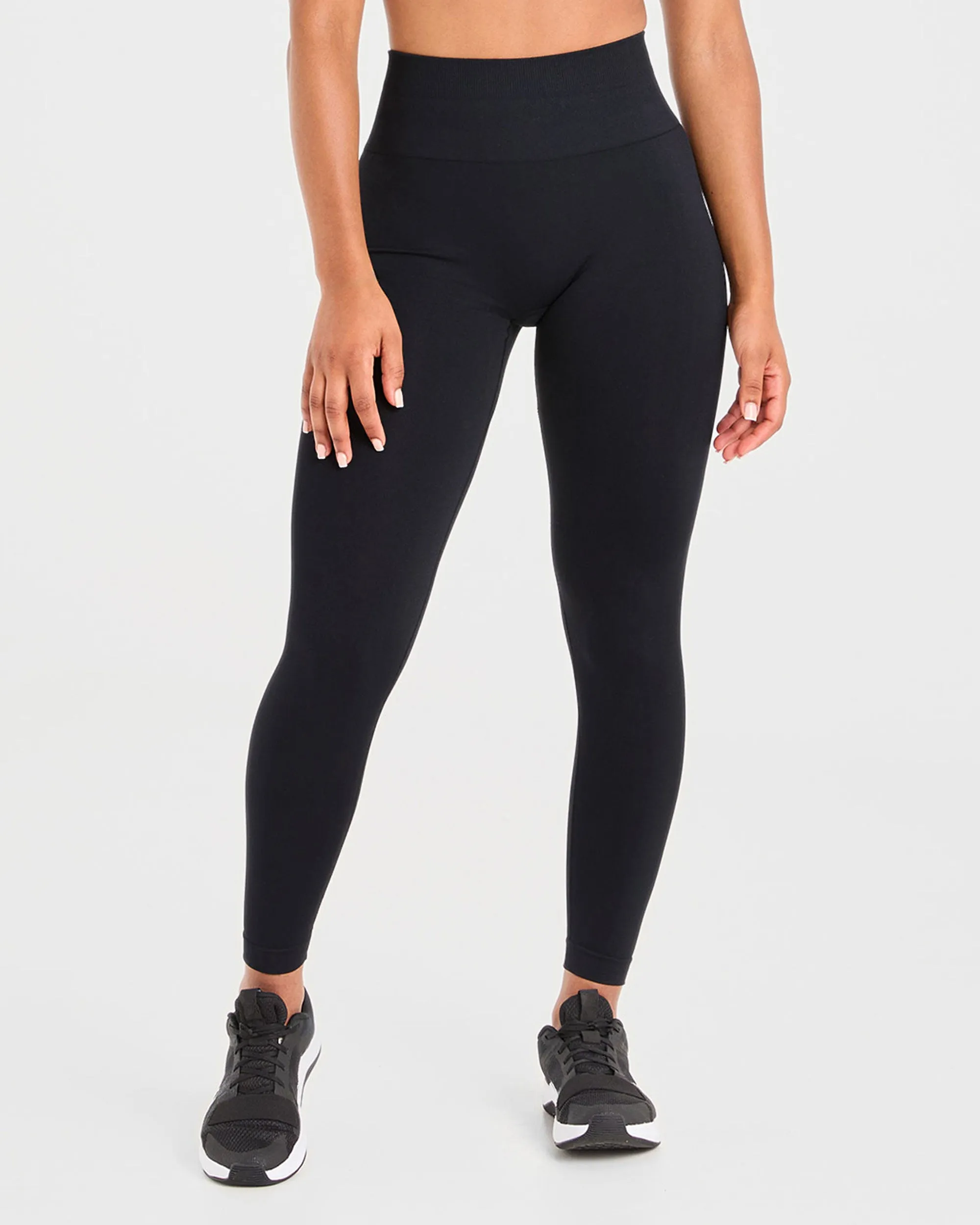 Power Seamless Leggings - Black