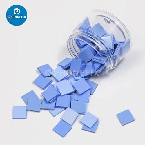 Pre-Cut Thermal Silicone Pads 12x12x1.5mm 100Pcs/Box For Soldering