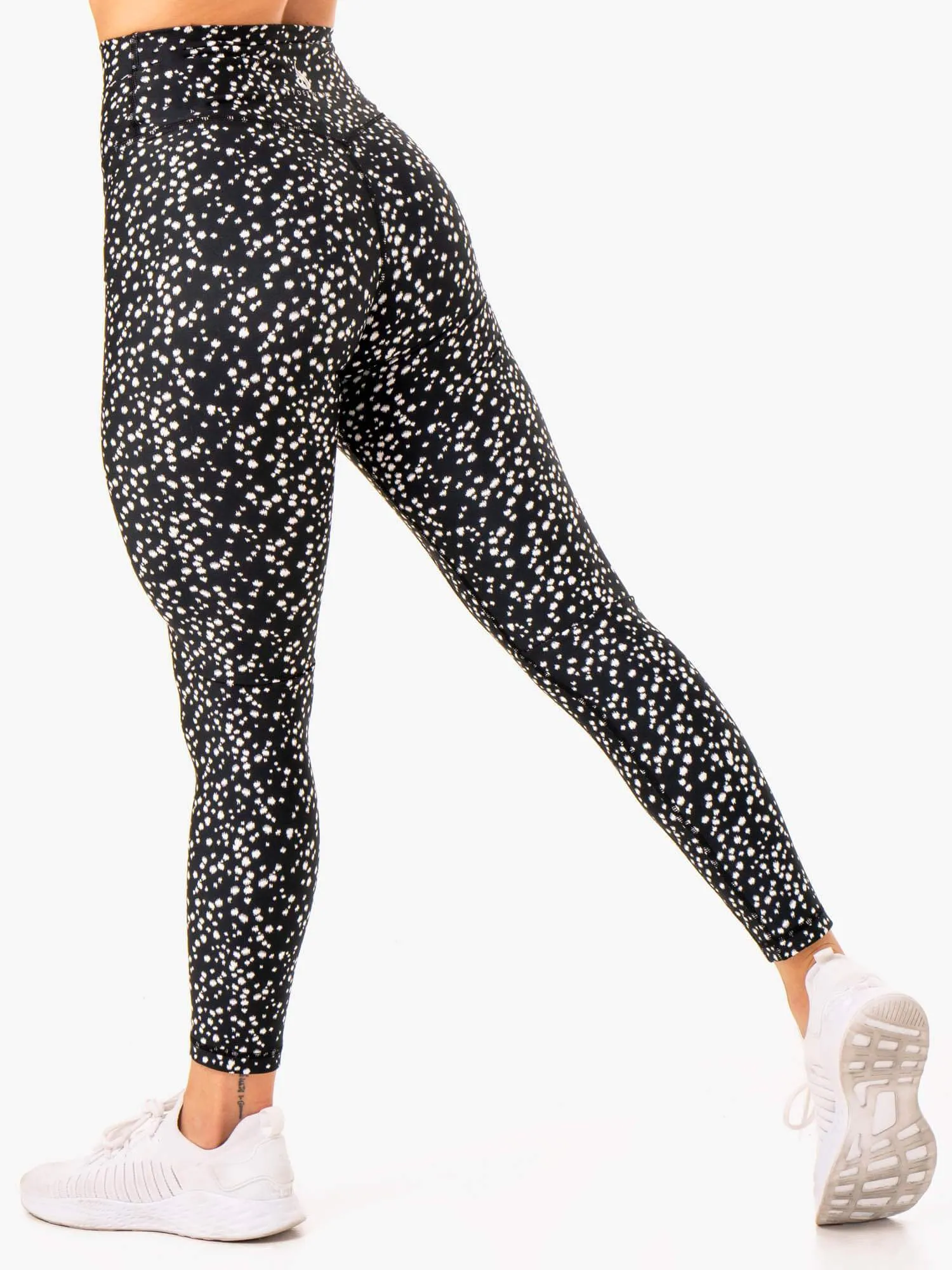 Reform High Waisted Leggings - Black Speckle