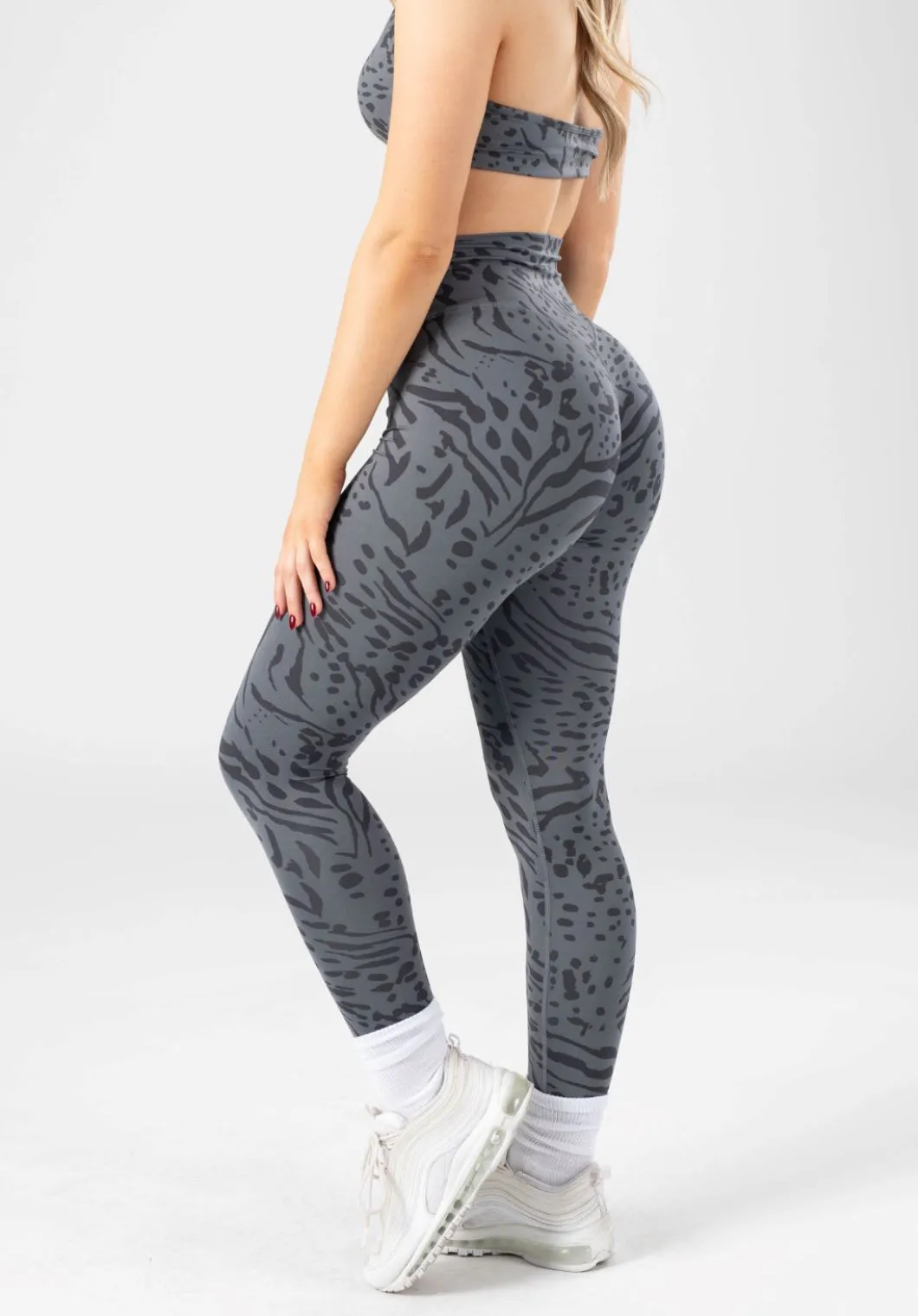 Reluna Original Sculptseam™ Legging Grey Tiger