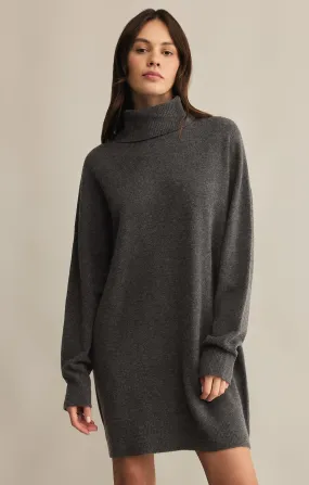 Richie Relaxed Turtleneck Sweater Mini Dress