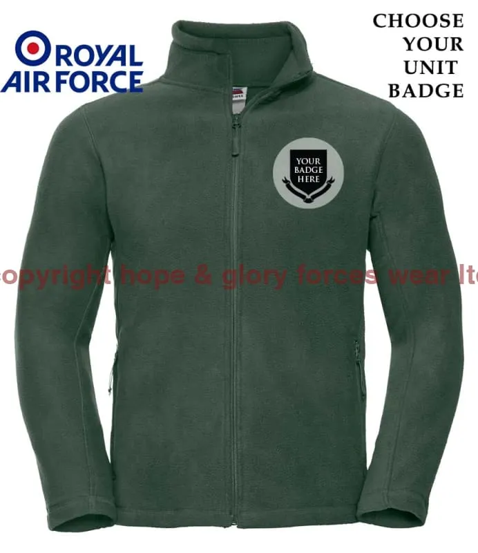 ROYAL AIR FORCE RAF UNITS Outdoor Fleece Jacket