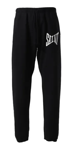 Saint Michael 'Ribon' Black/White Sweatpants