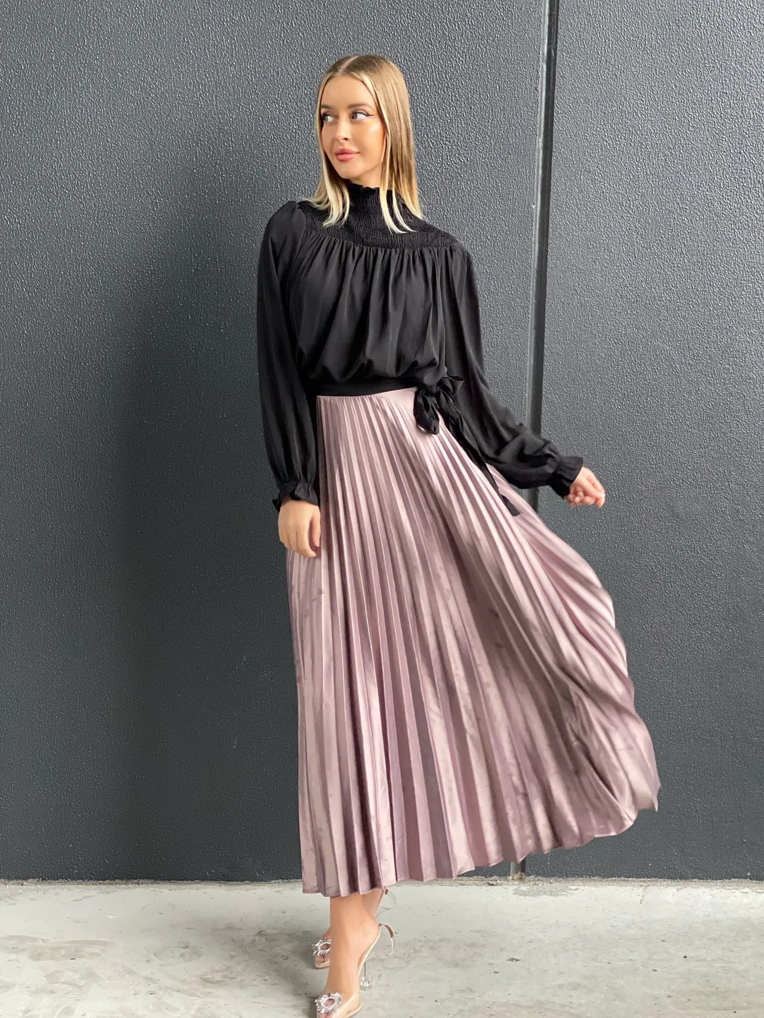 Satin Sally Skirt