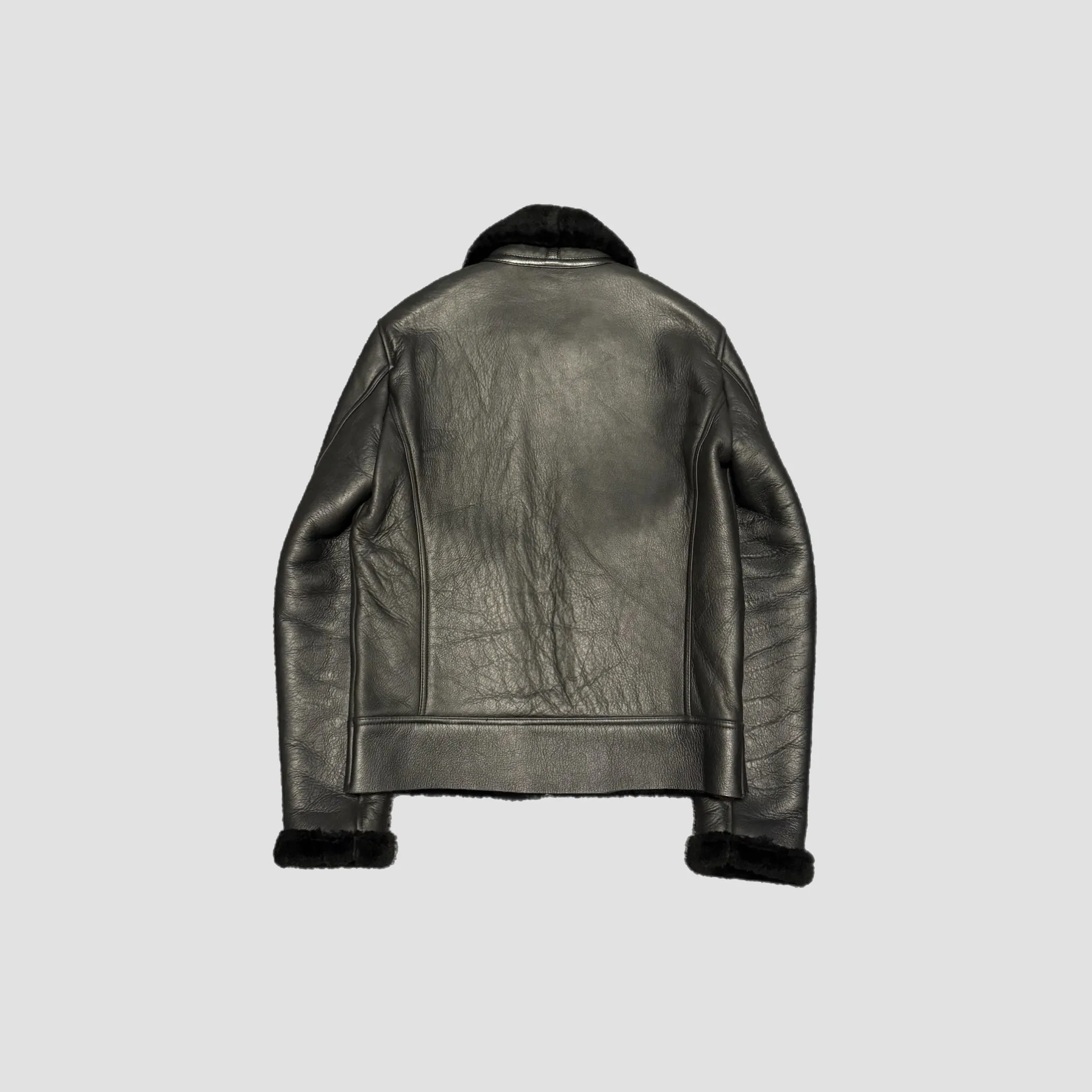 Schott NYC Leather Aviator Jacket