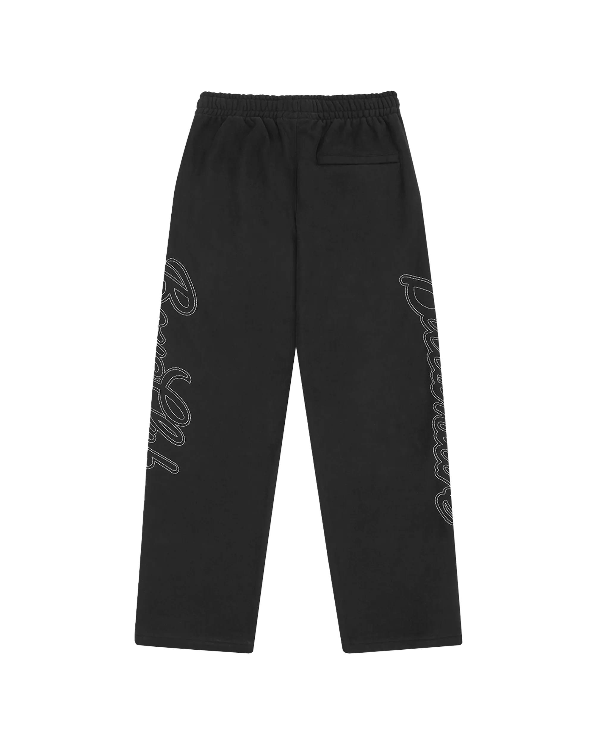 Script Logo Chainstitch Wide Leg Sweatpants