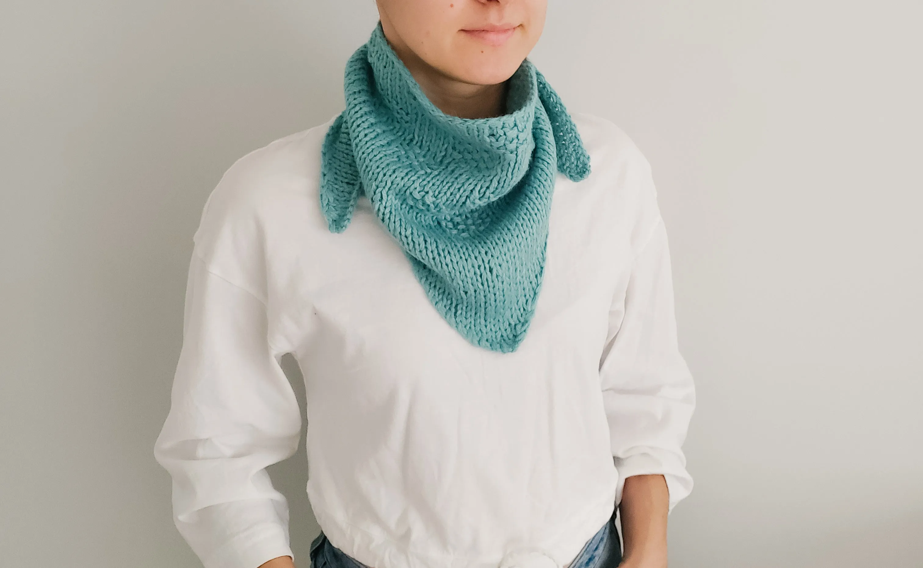 Seymour Triangle Scarf (Knit)