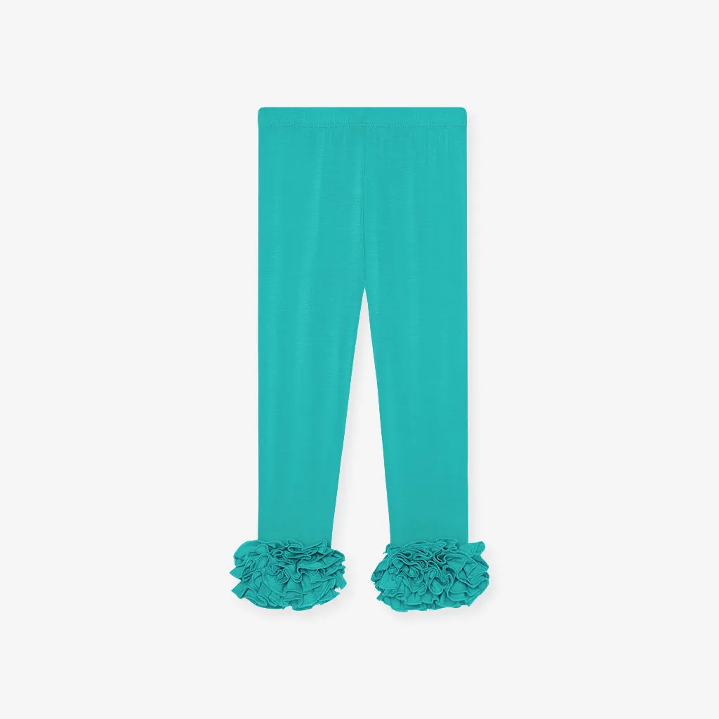 Signature Teal Cha-Cha Leggings