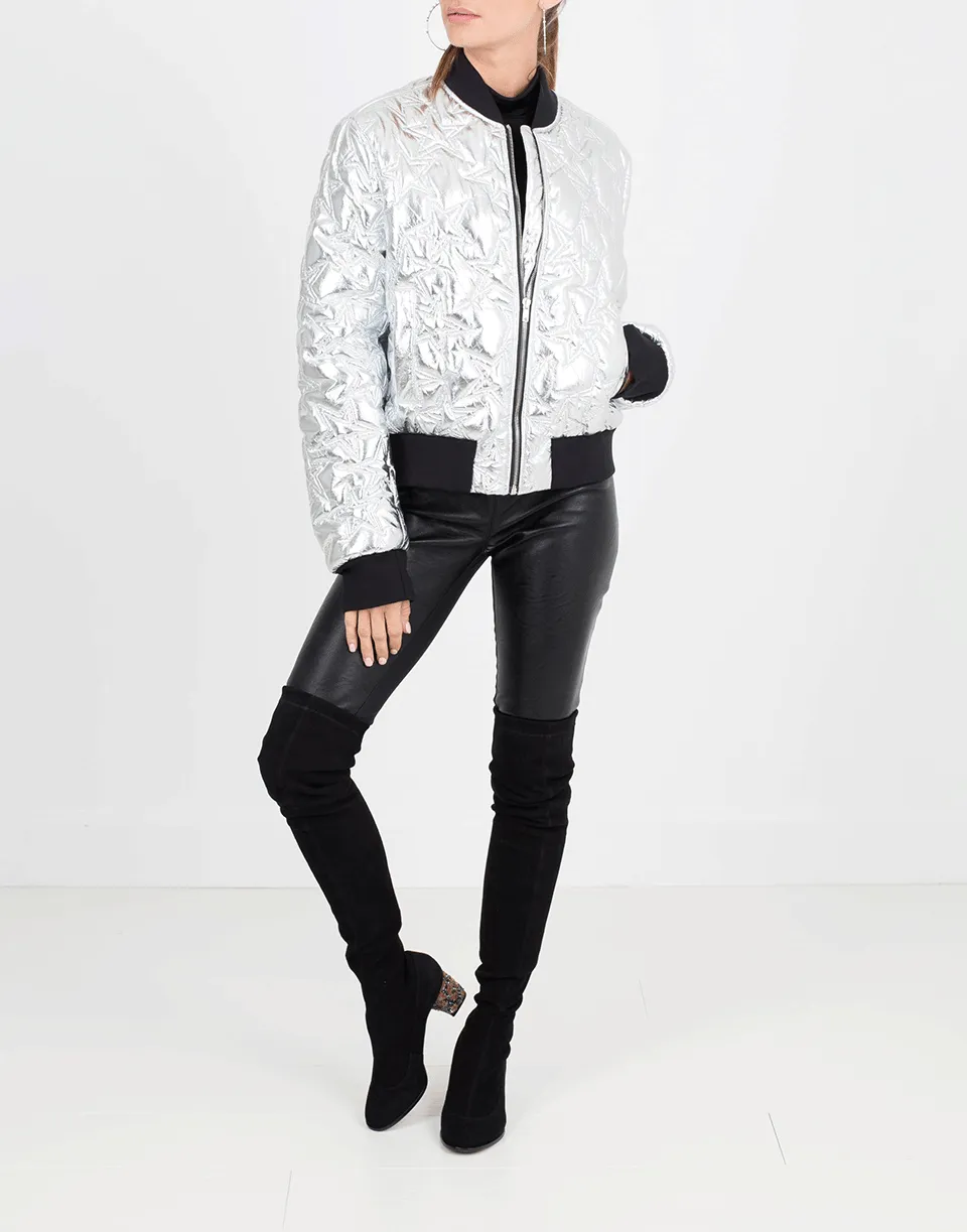 Silver Star Bomber Jacket