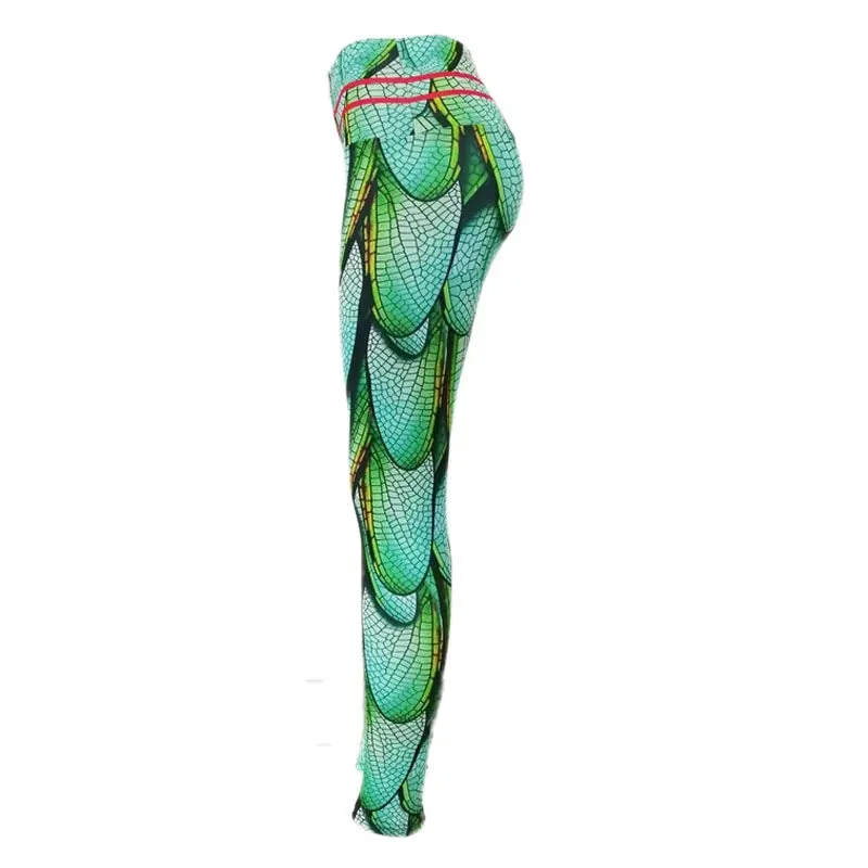 Slim Fit Dragonfly Leggings