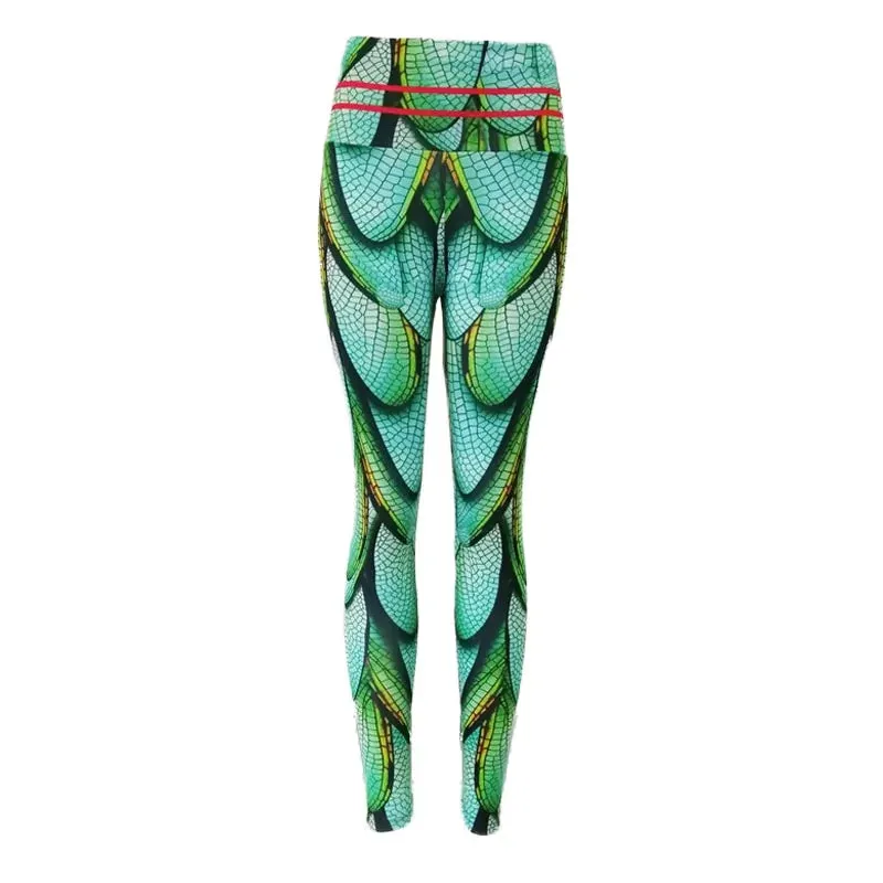 Slim Fit Dragonfly Leggings