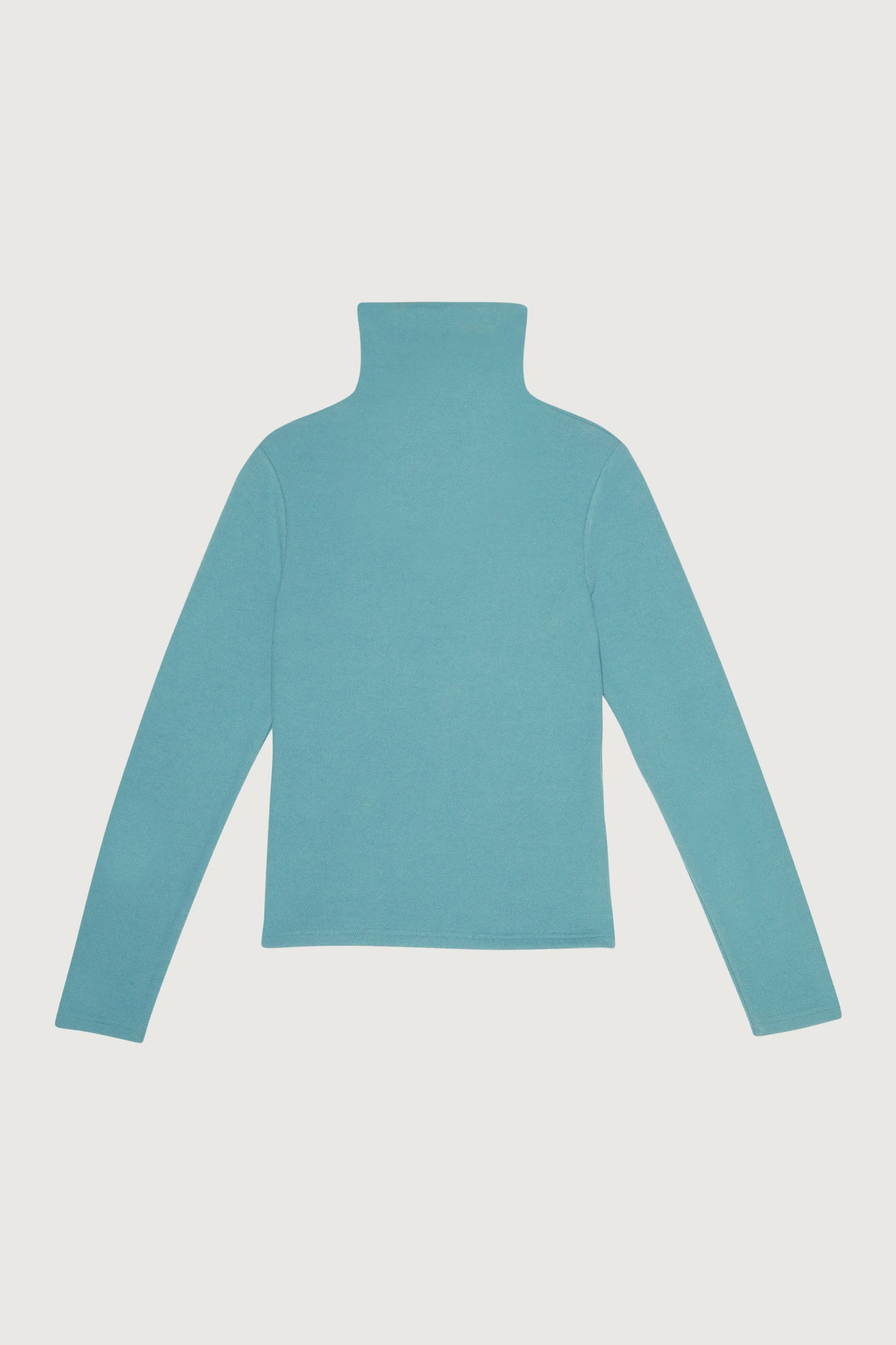 SOFT-FEEL FITTED MOCKNECK TOP