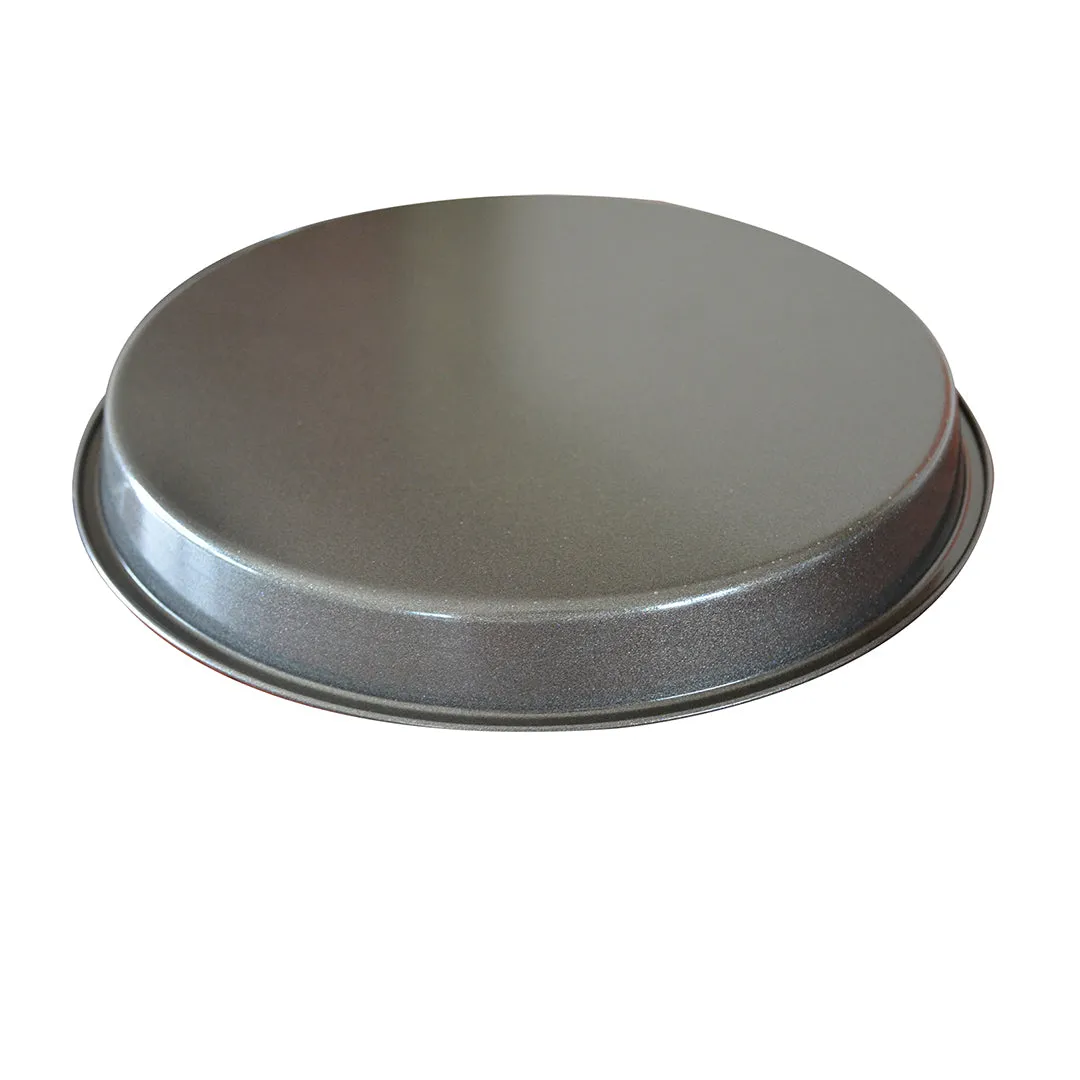 SOGA 10-inch Round Black Steel Non-stick Pizza Tray Oven Baking Plate Pan