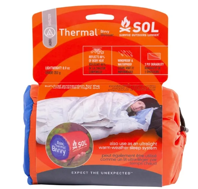 SOL Thermal Bivvy (84"x36")