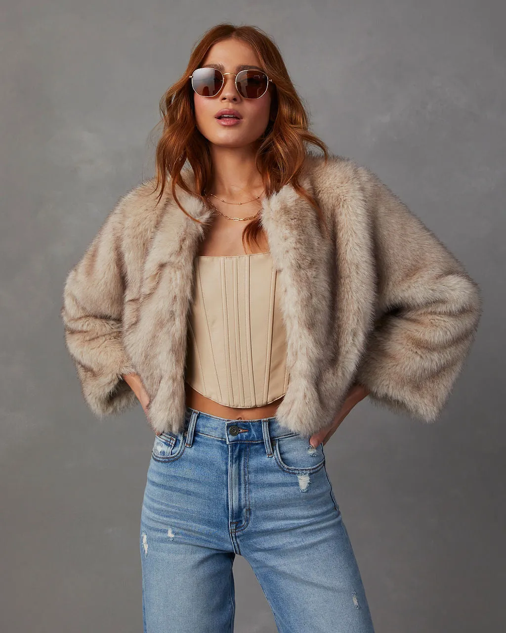 Sonya Premium Faux Fur Jacket