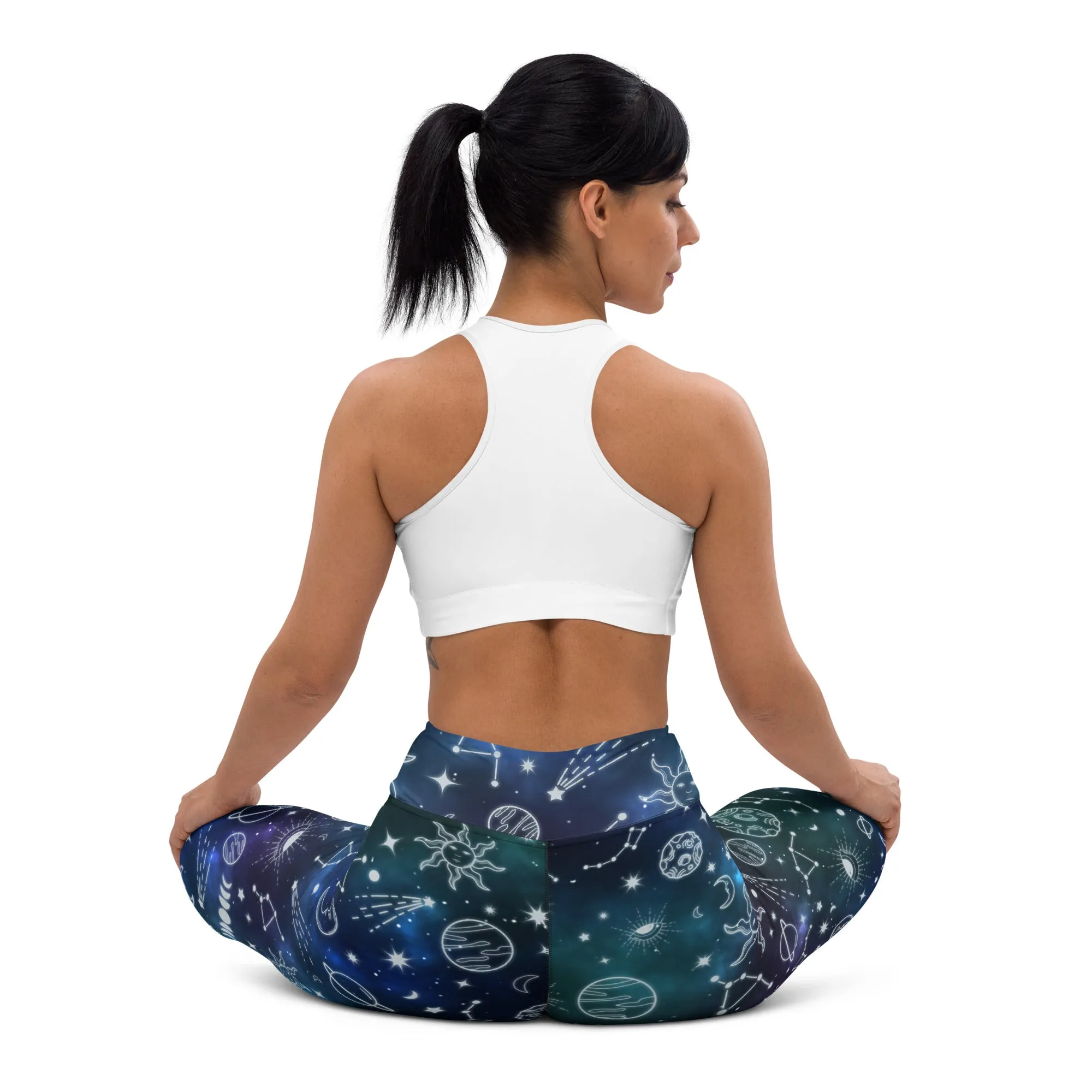 Spiritual Doodles Yoga Leggings