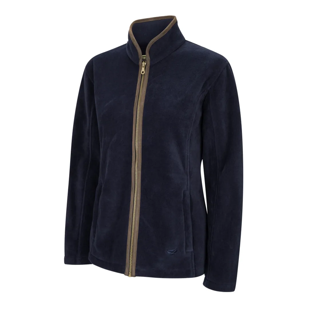 Stenton Ladies Fleece Jacket - Midnight Navy by Hoggs of Fife