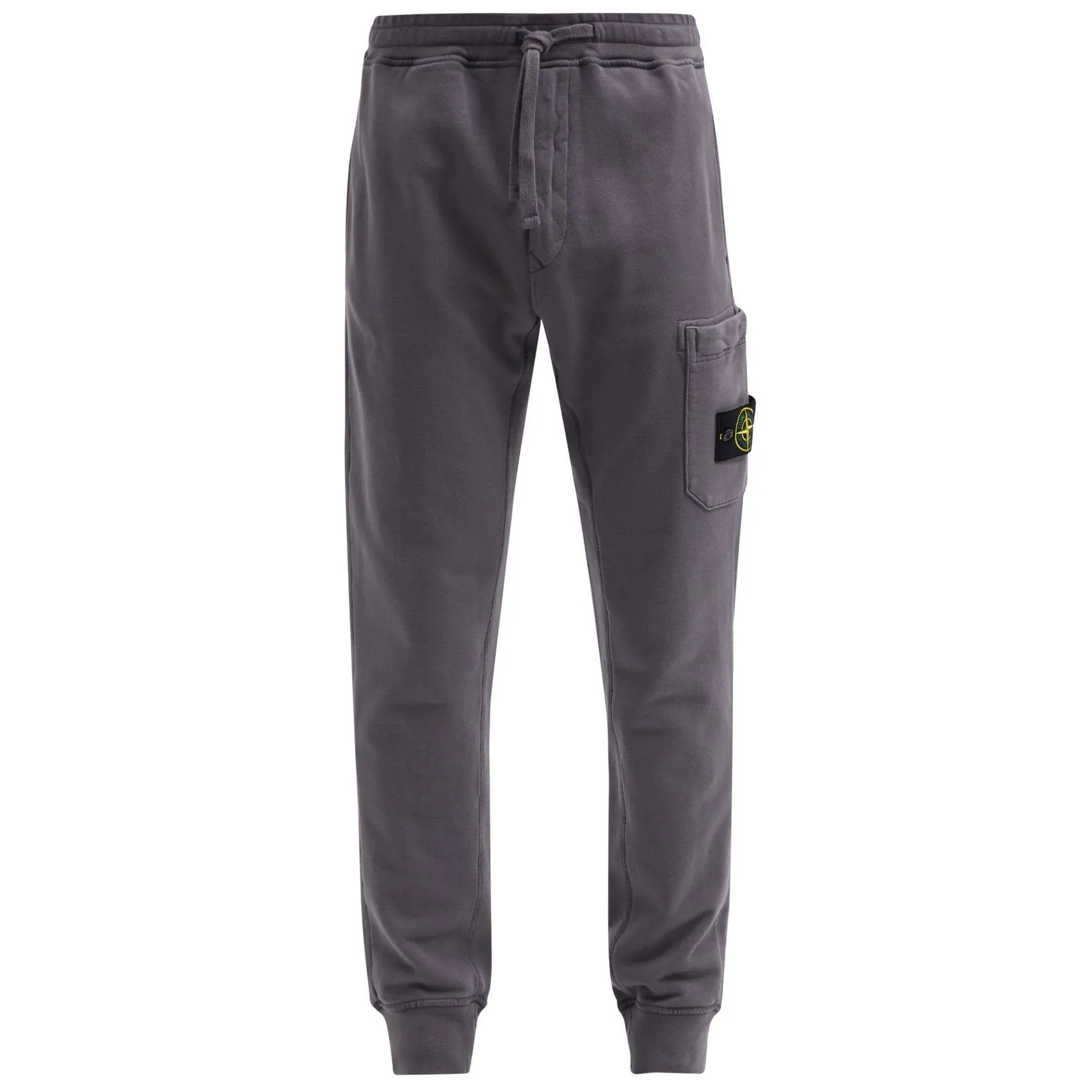 Stone Island Grey Cotton Sweatpants