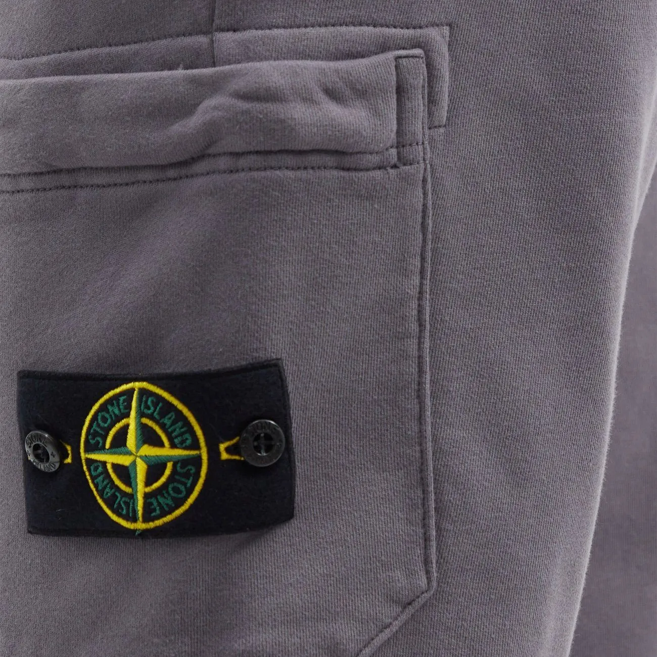 Stone Island Grey Cotton Sweatpants