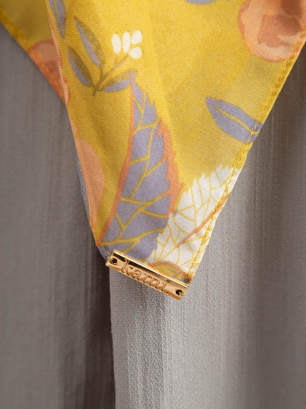 TAZE SCARF LEMON