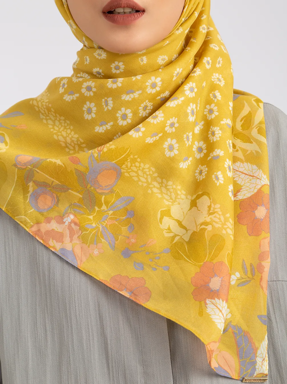 TAZE SCARF LEMON