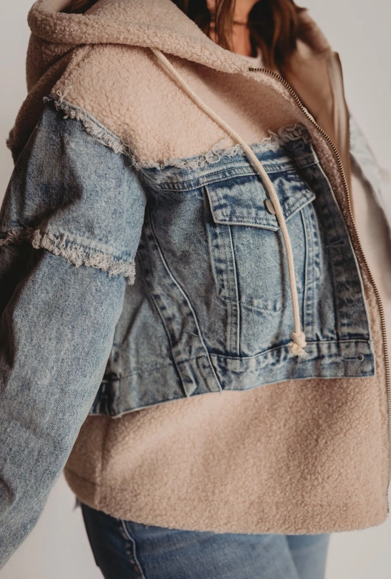 The Mix & Match Fleece Denim Jacket