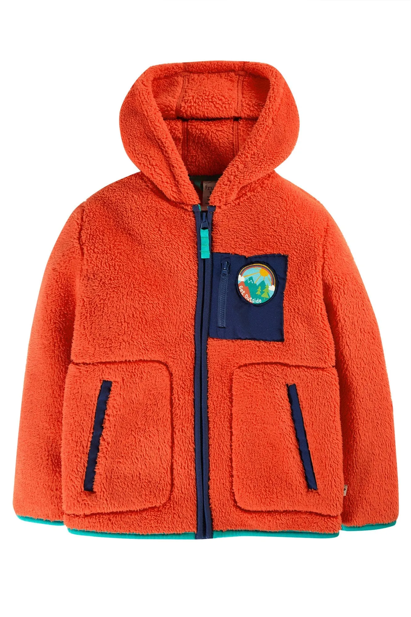 Toby Ted Fleece Jacket Bonfire