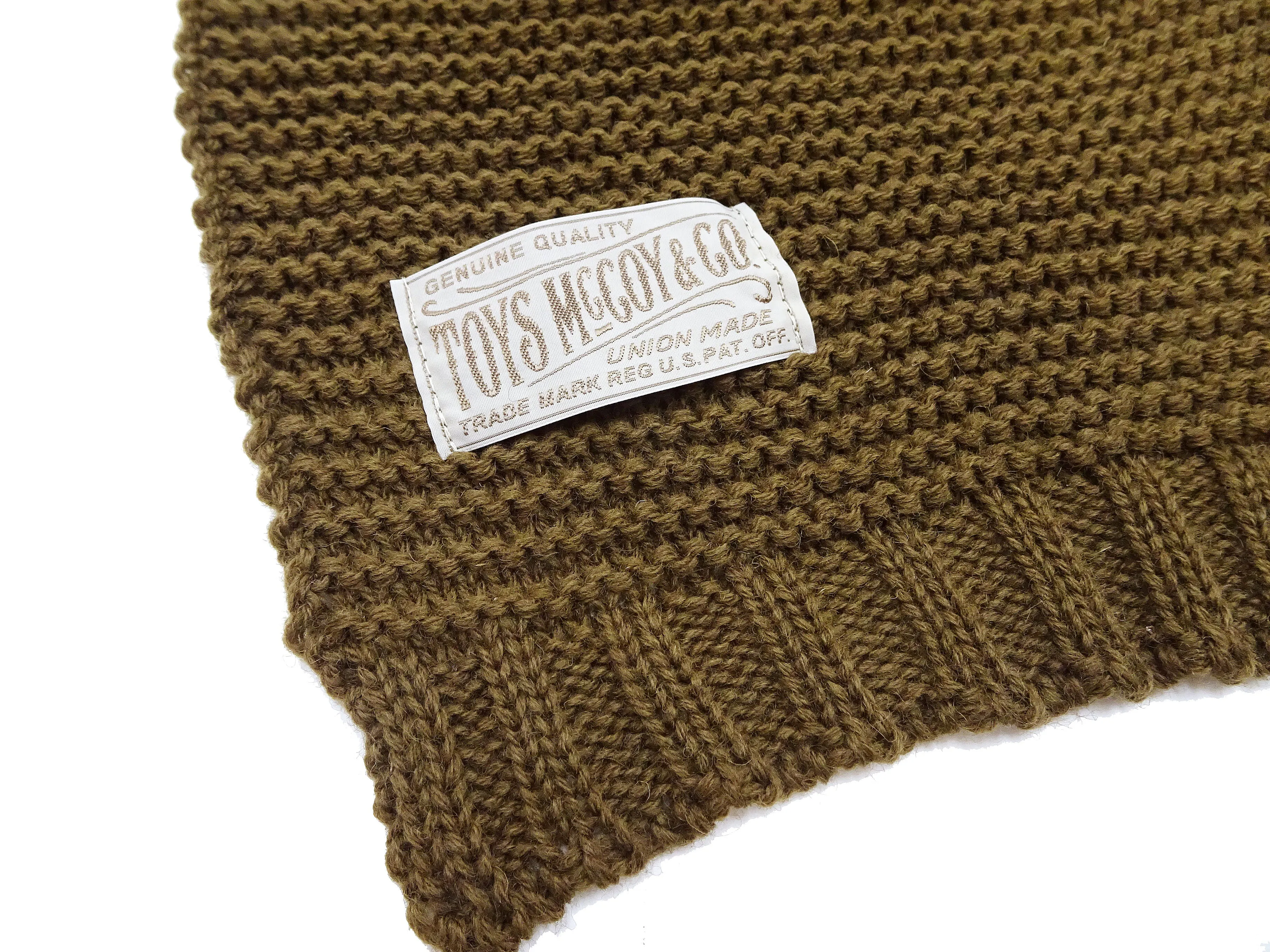 TOYS McCOY Scarf Men's Reproduction of Military Scarf from World War II TMA2319 160 Olive