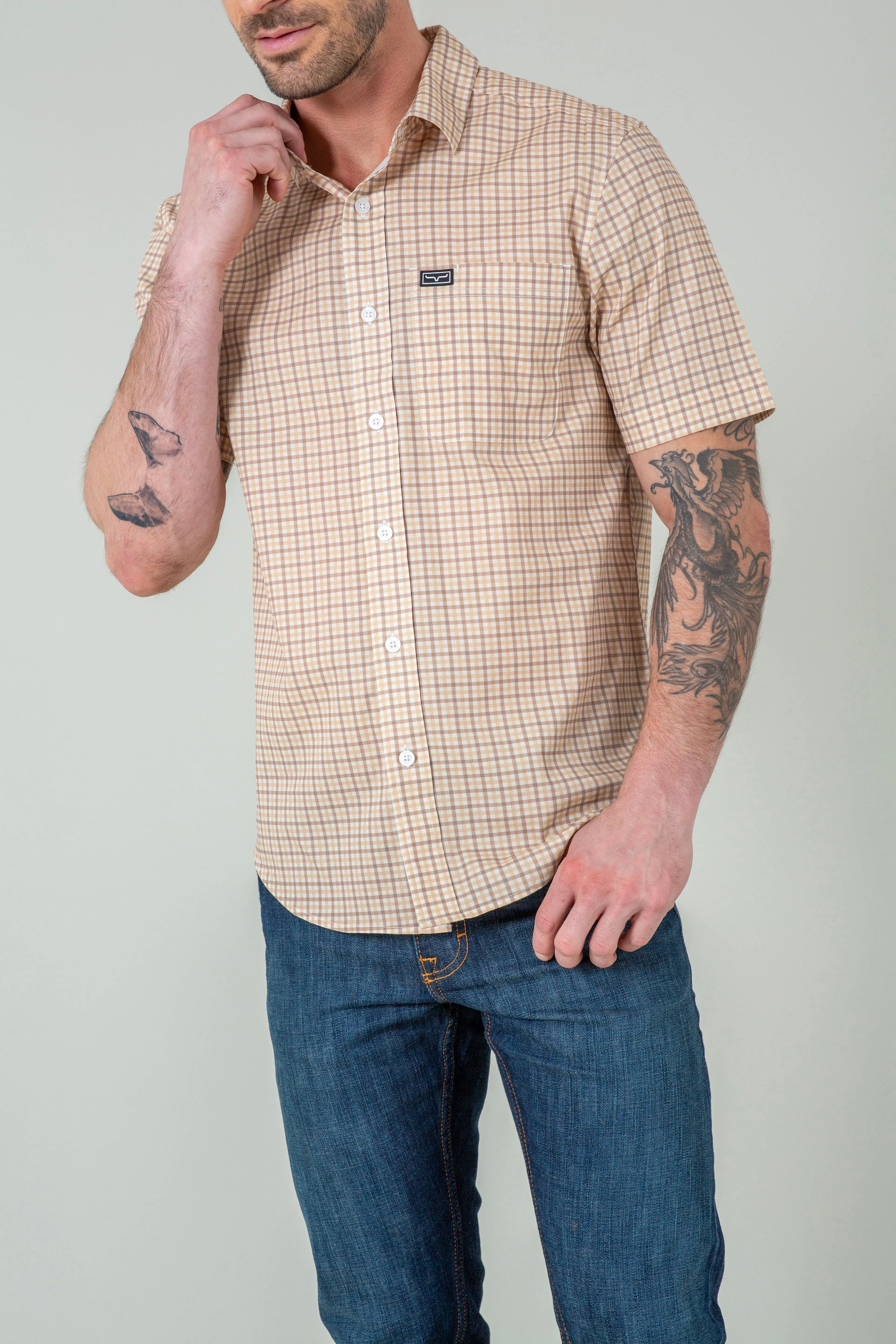 Tucco Mini Check Dress Shirt